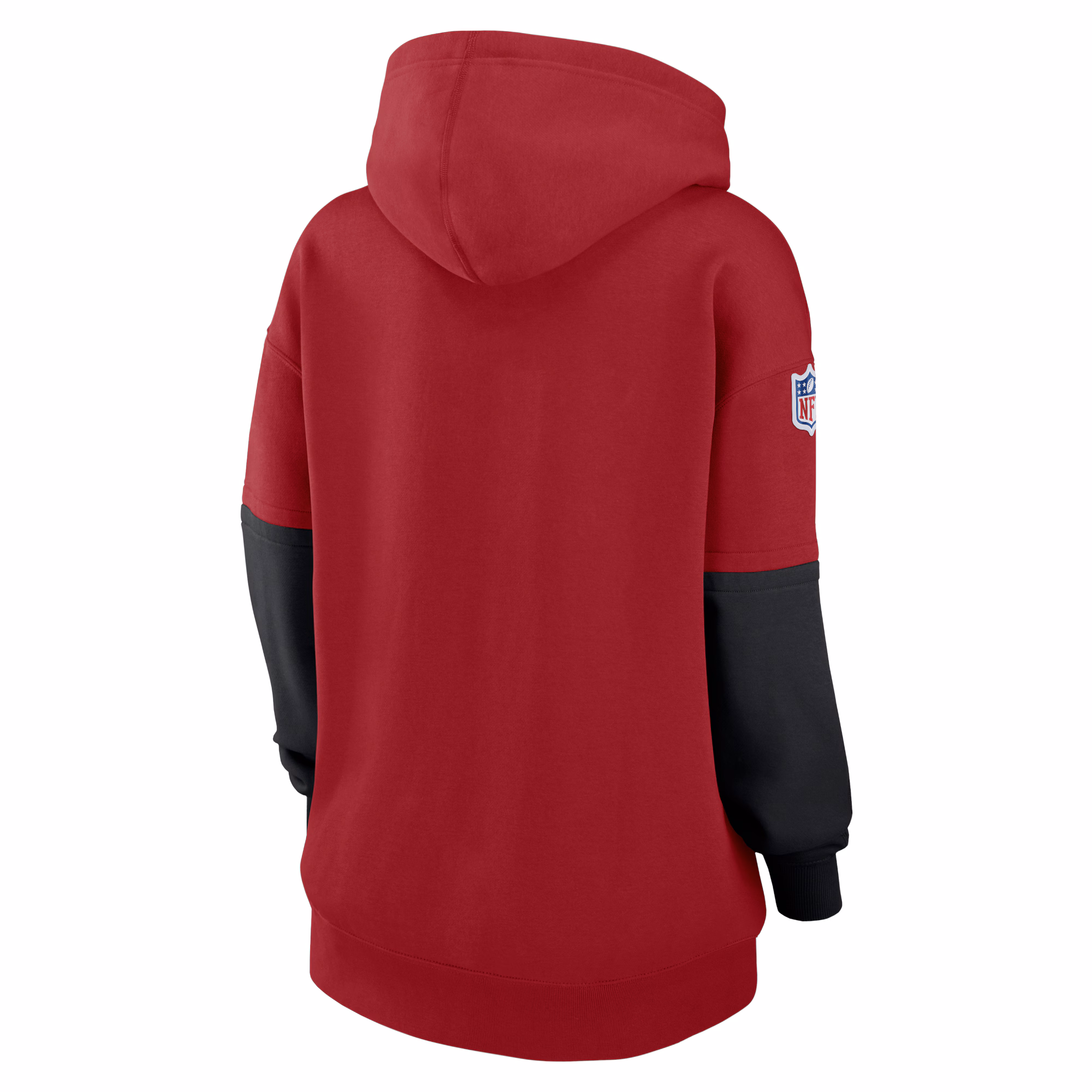 Arizona Cardinals Women's 2024 Sideline Essential Fleece Pullover Hoodie - Cardinal