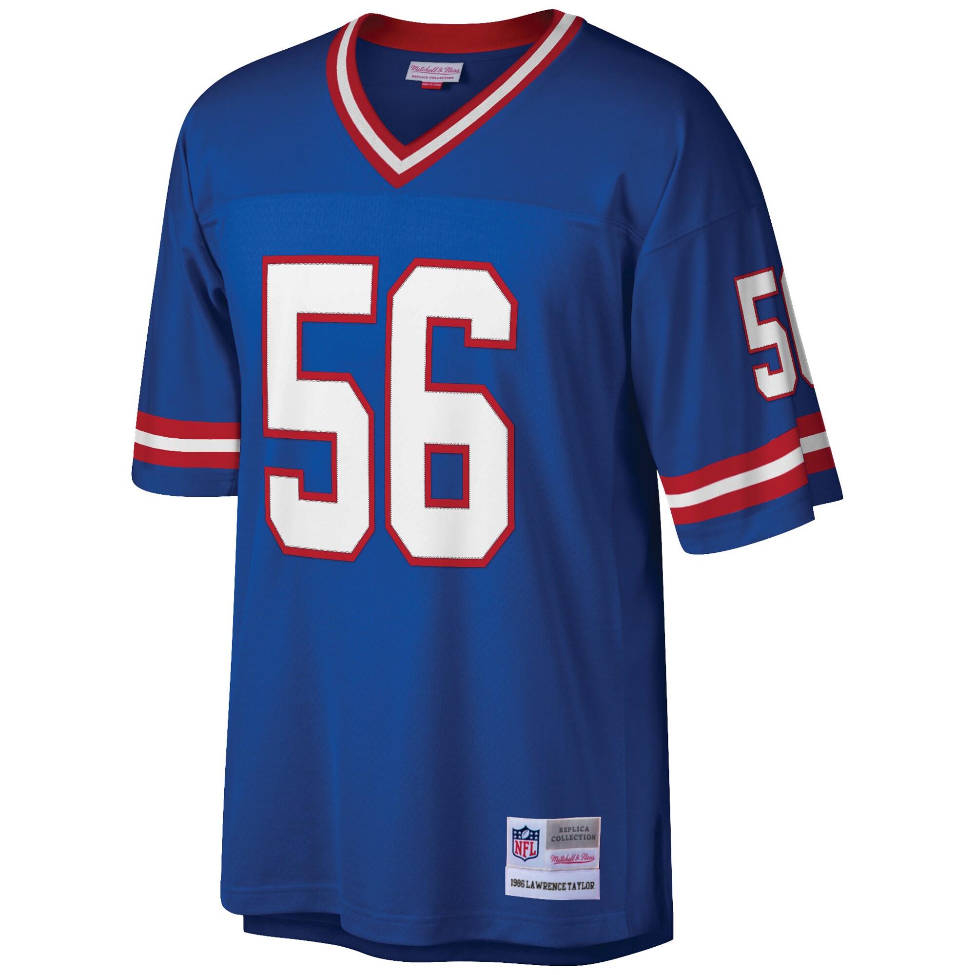 Lawrence Taylor New York Giants  Big & Tall 1986 Retired Player Replica Jersey - Royal