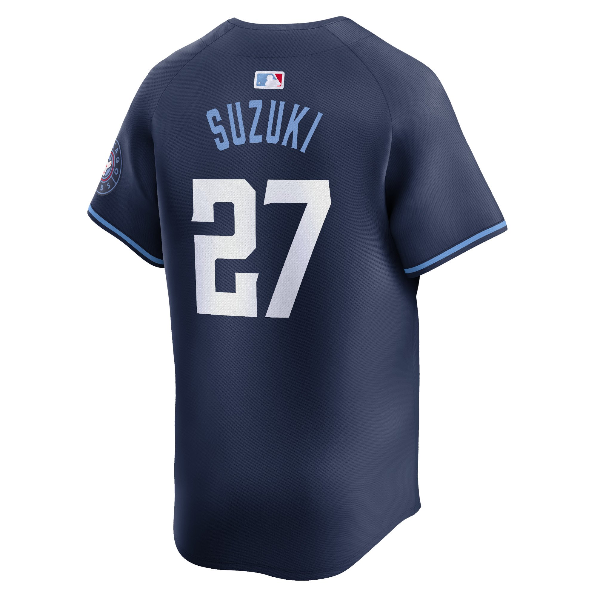 Men's Chicago Cubs Seiya Suzuki  Navy City Connect Limited Player Jersey