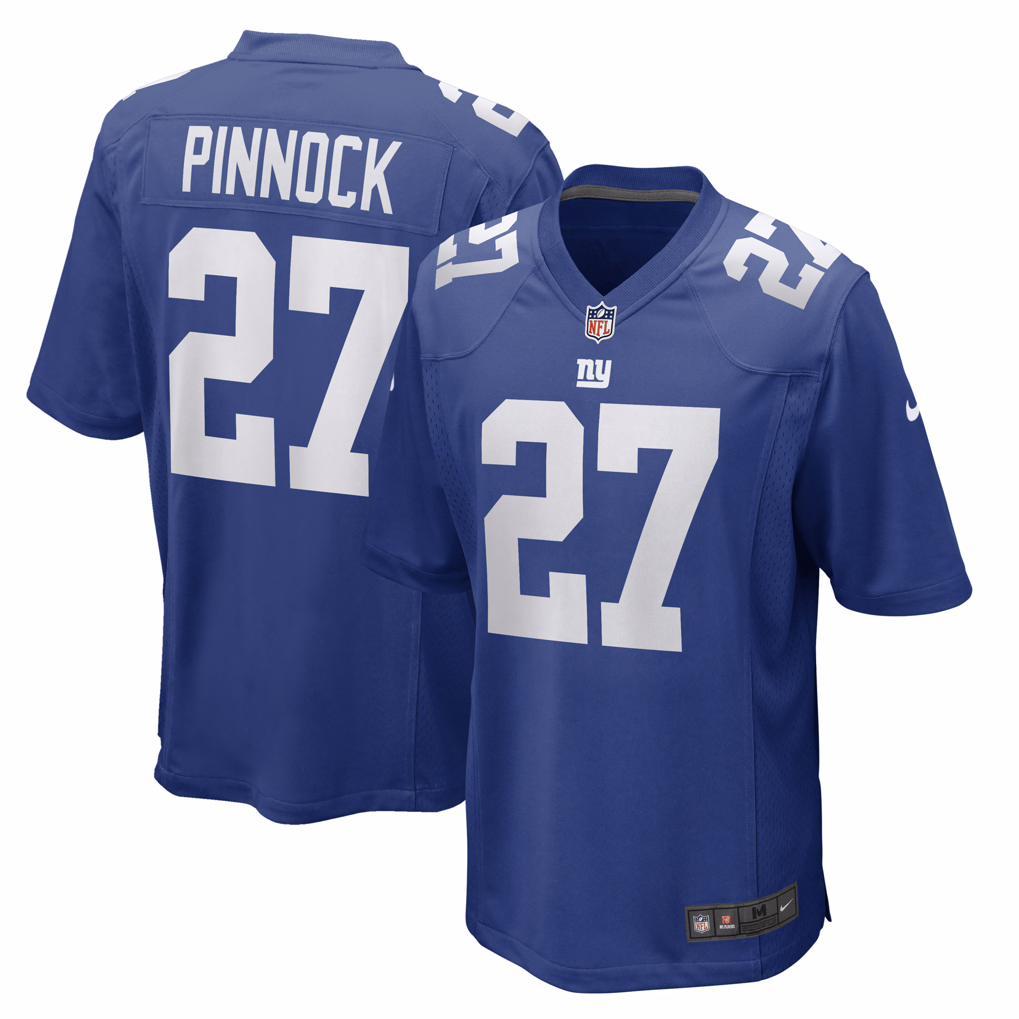 Jason Pinnock New York Giants Game Player Jersey - Royal