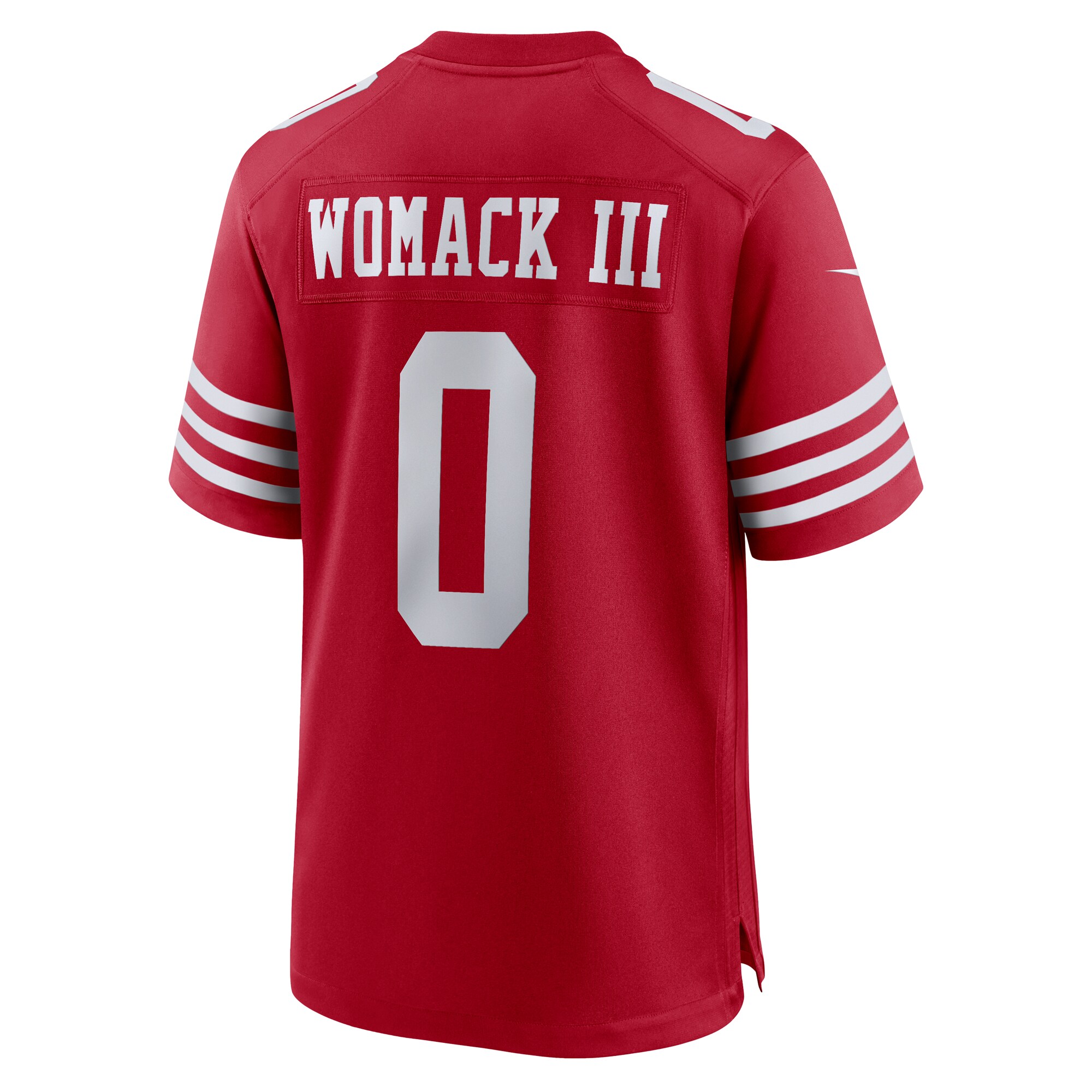 Samuel Womack III San Francisco 49ers  Game Jersey -  Scarlet