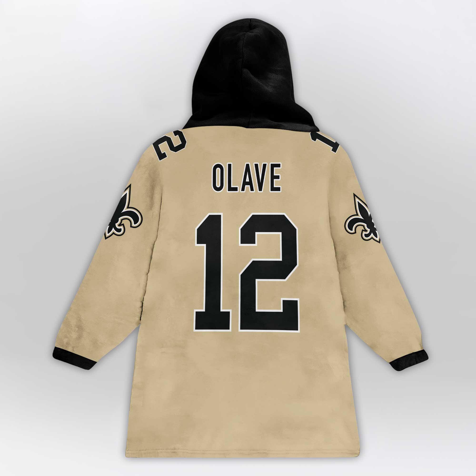 Kid C.O 12 New Orleans Football Unisex Blanket Hoodie