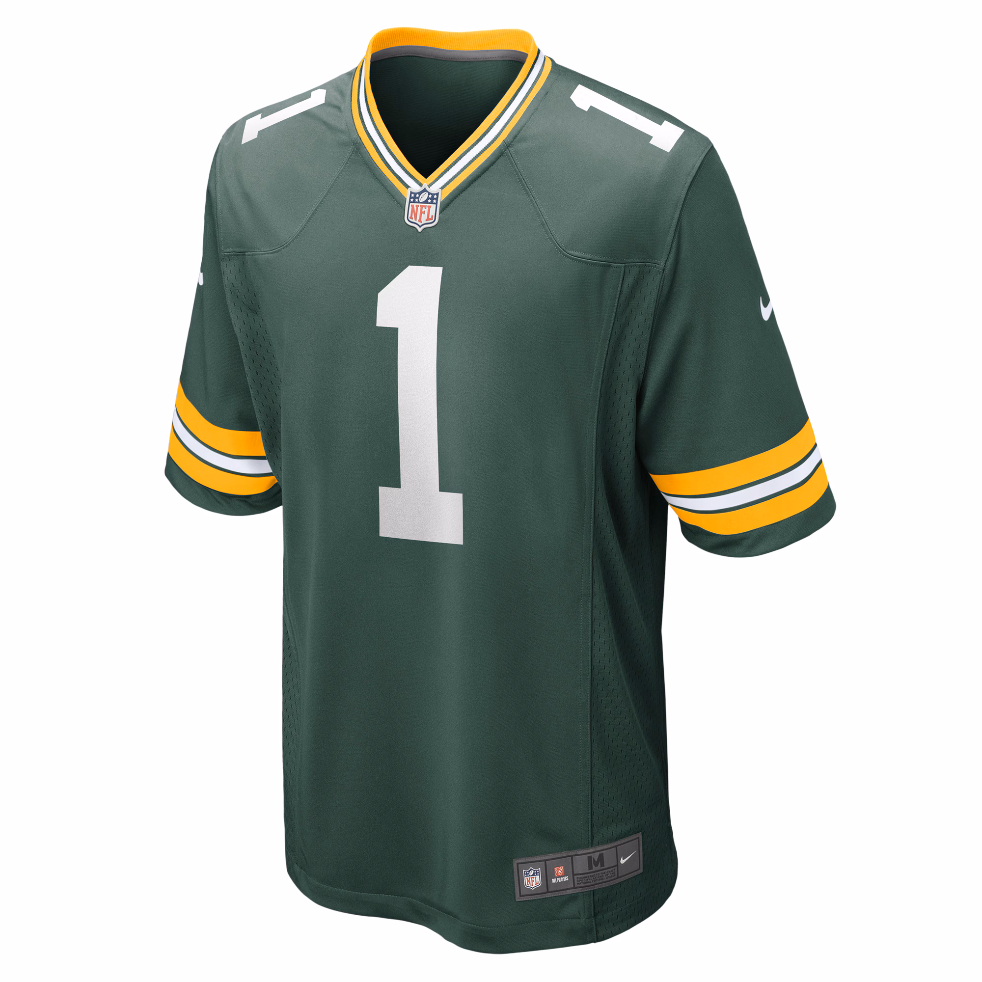 Number 1 Dad Green Bay Packers Game Jersey - Green