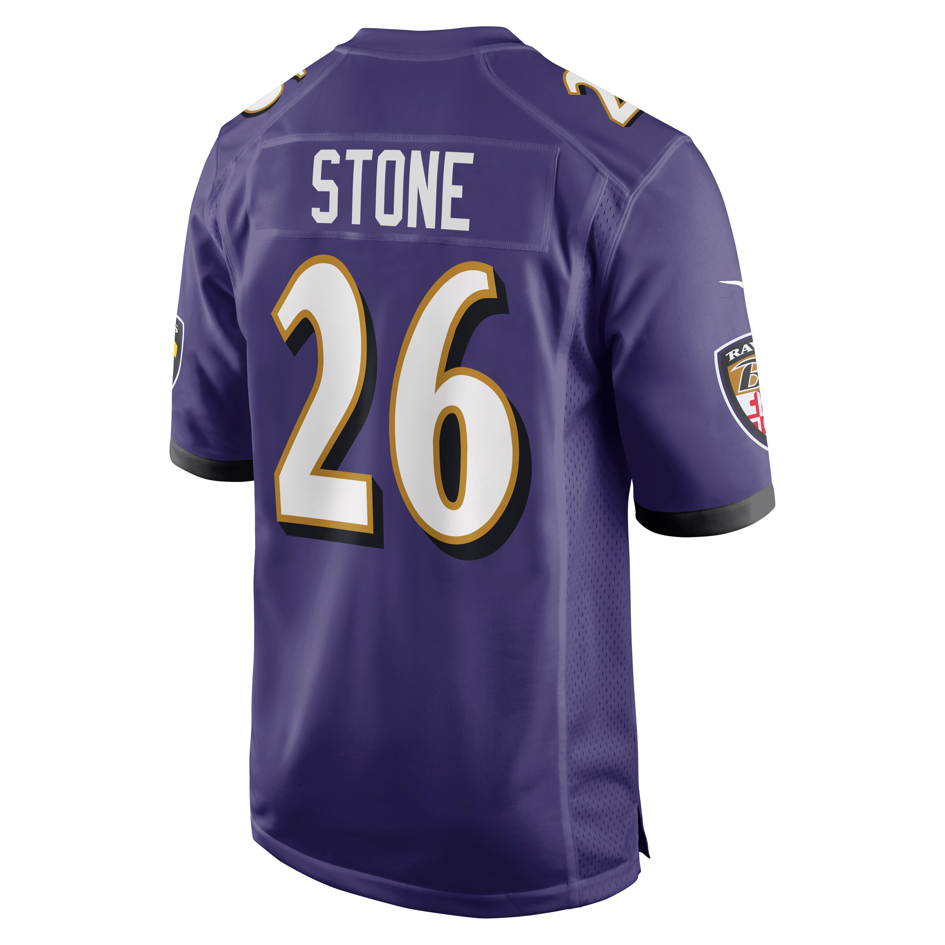 Geno Stone Baltimore Ravens  Game Jersey - Purple