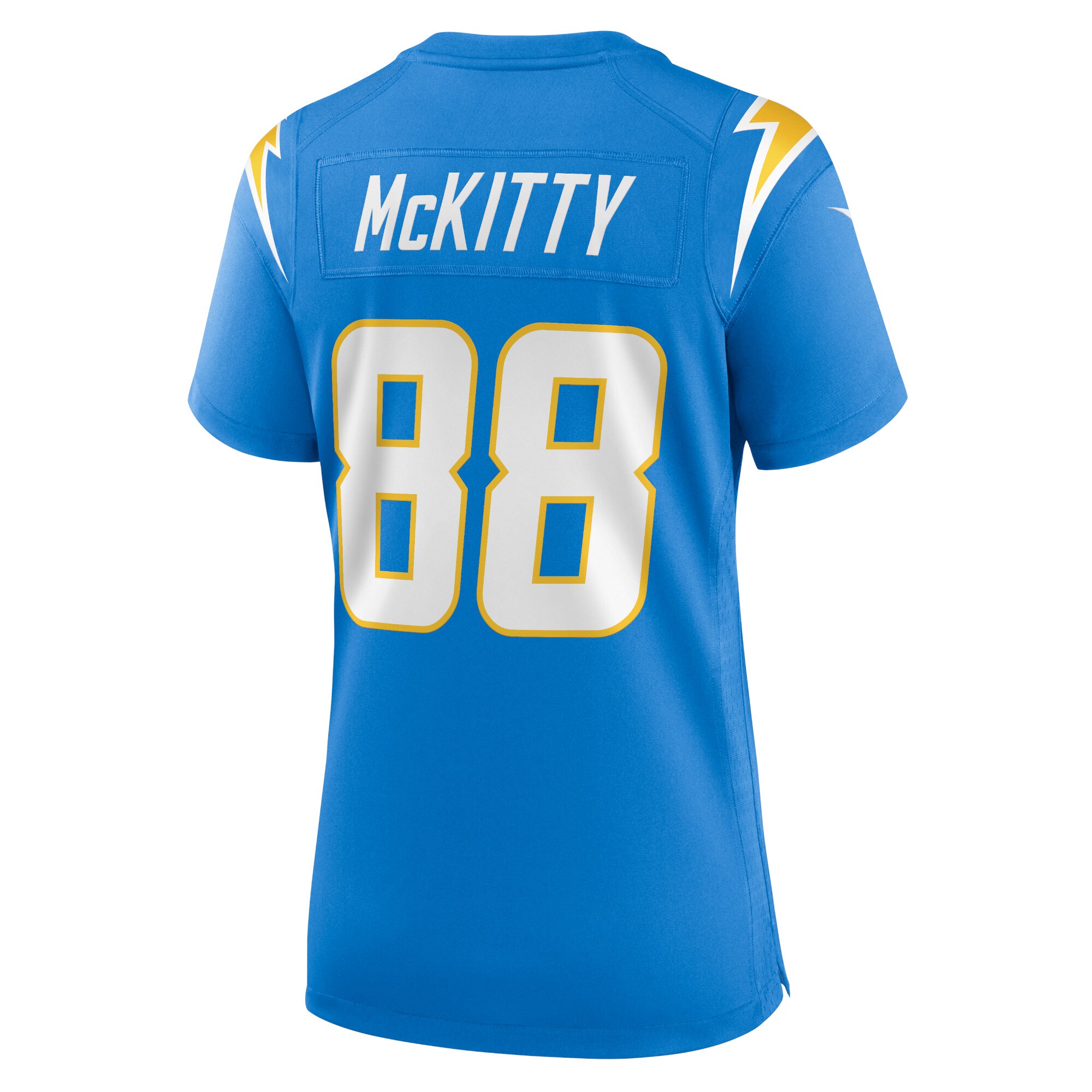 Tre McKitty Los Angeles Chargers  Women's Game Jersey - Powder Blue