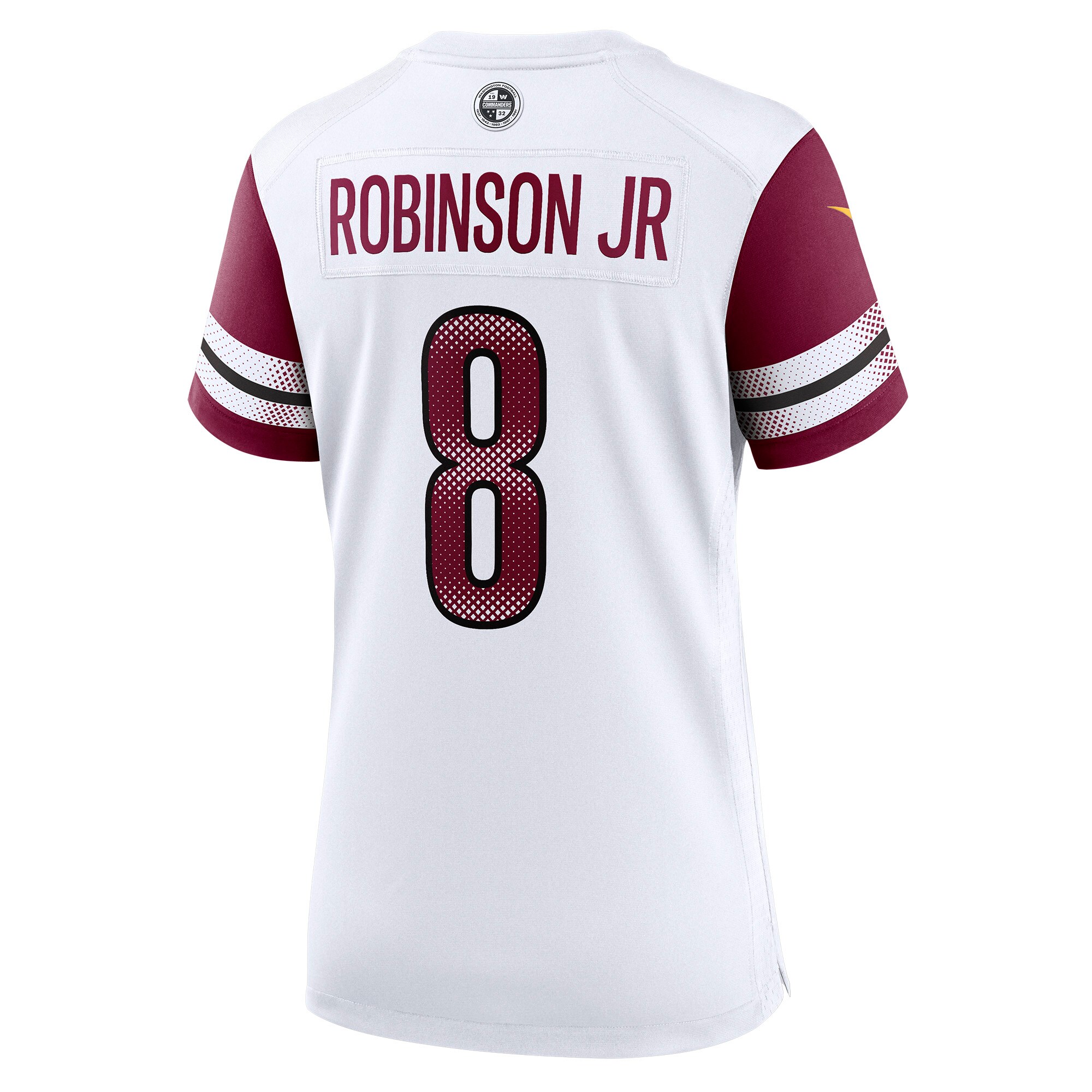 Brian Robinson Jr. Washington Commanders  Women's Away Game Player Jersey - White
