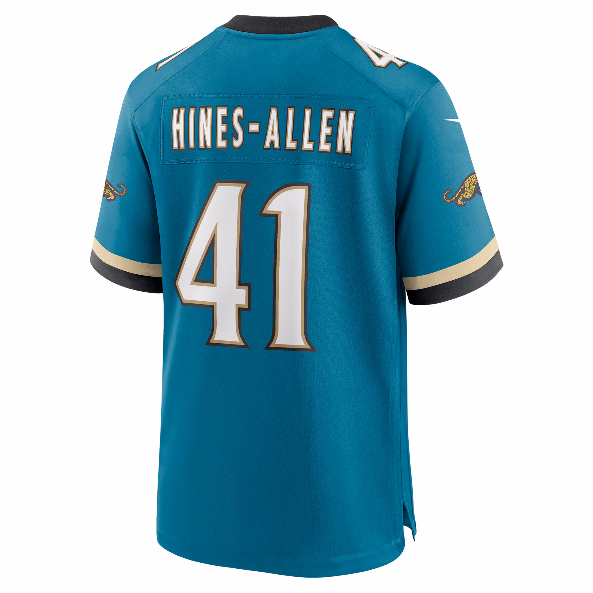 Josh Hines-Allen Jacksonville Jaguars Prowler Throwback Player Game Jersey - Teal
