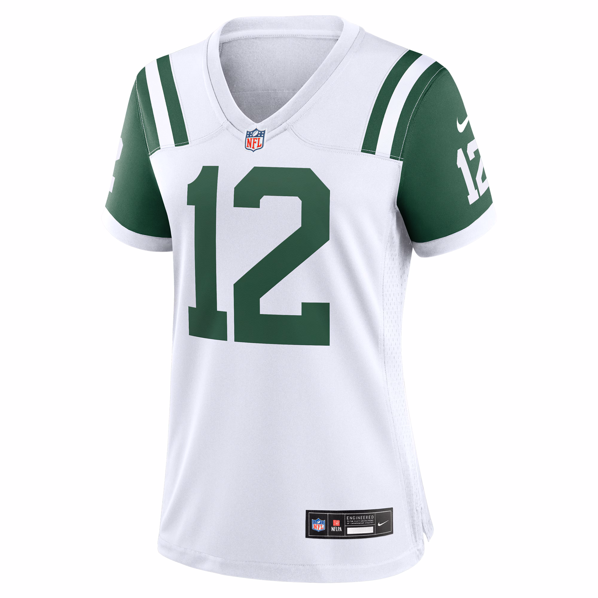 Joe Namath New York Jets Women's Retired Player Game Jersey - Legacy Green