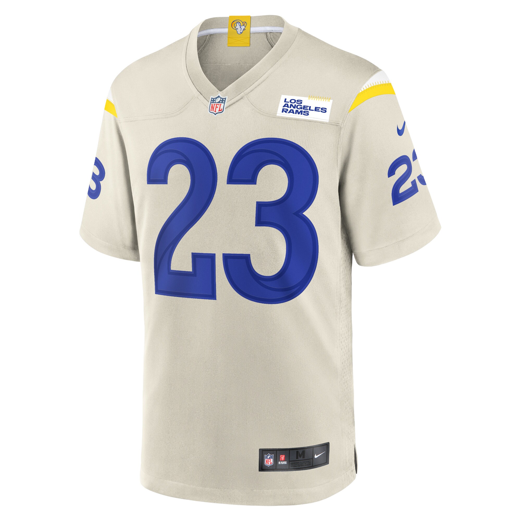 Cam Akers Los Angeles Rams Game Jersey - Bone