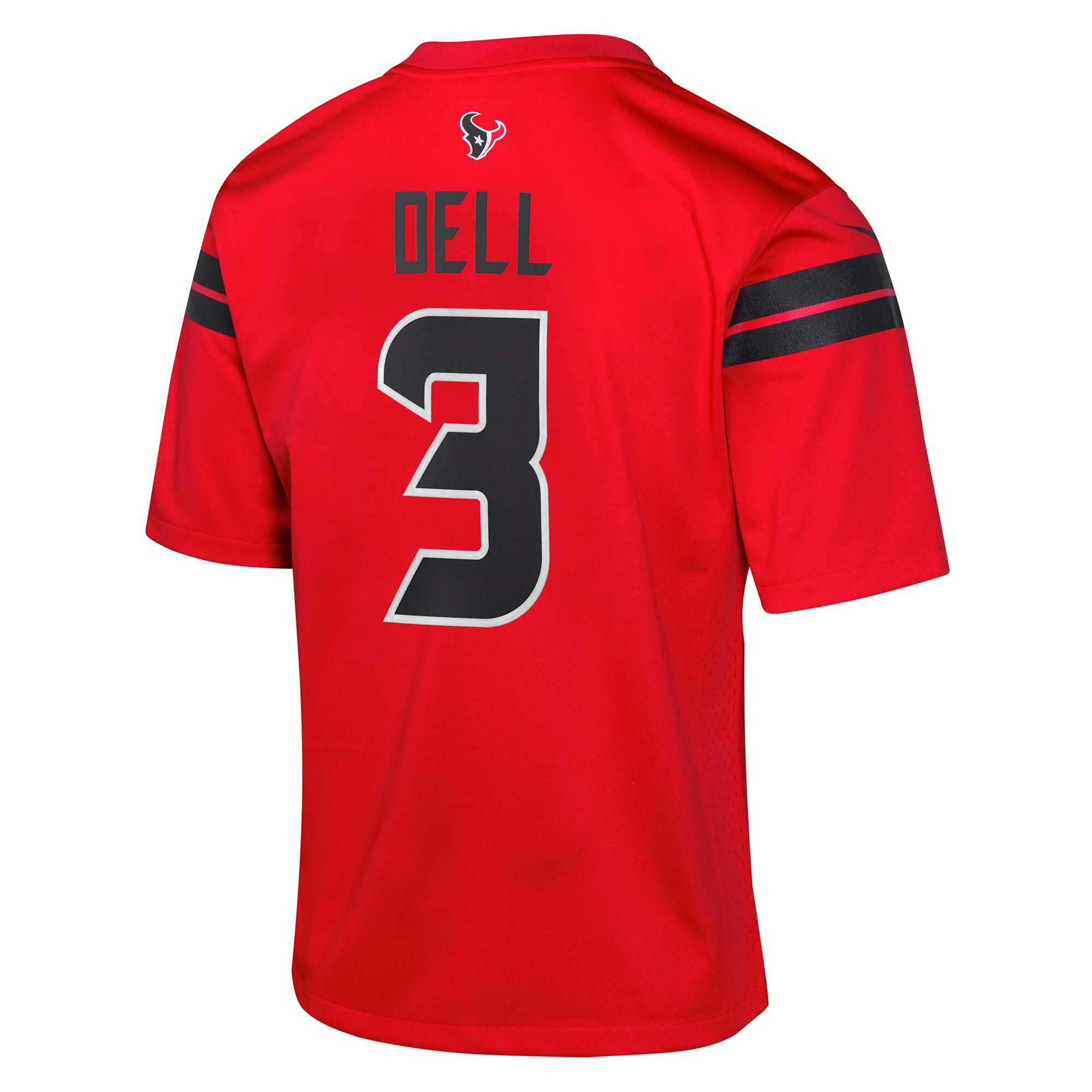 Tank Dell Houston Texans Youth Alternate Game Jersey - Navy