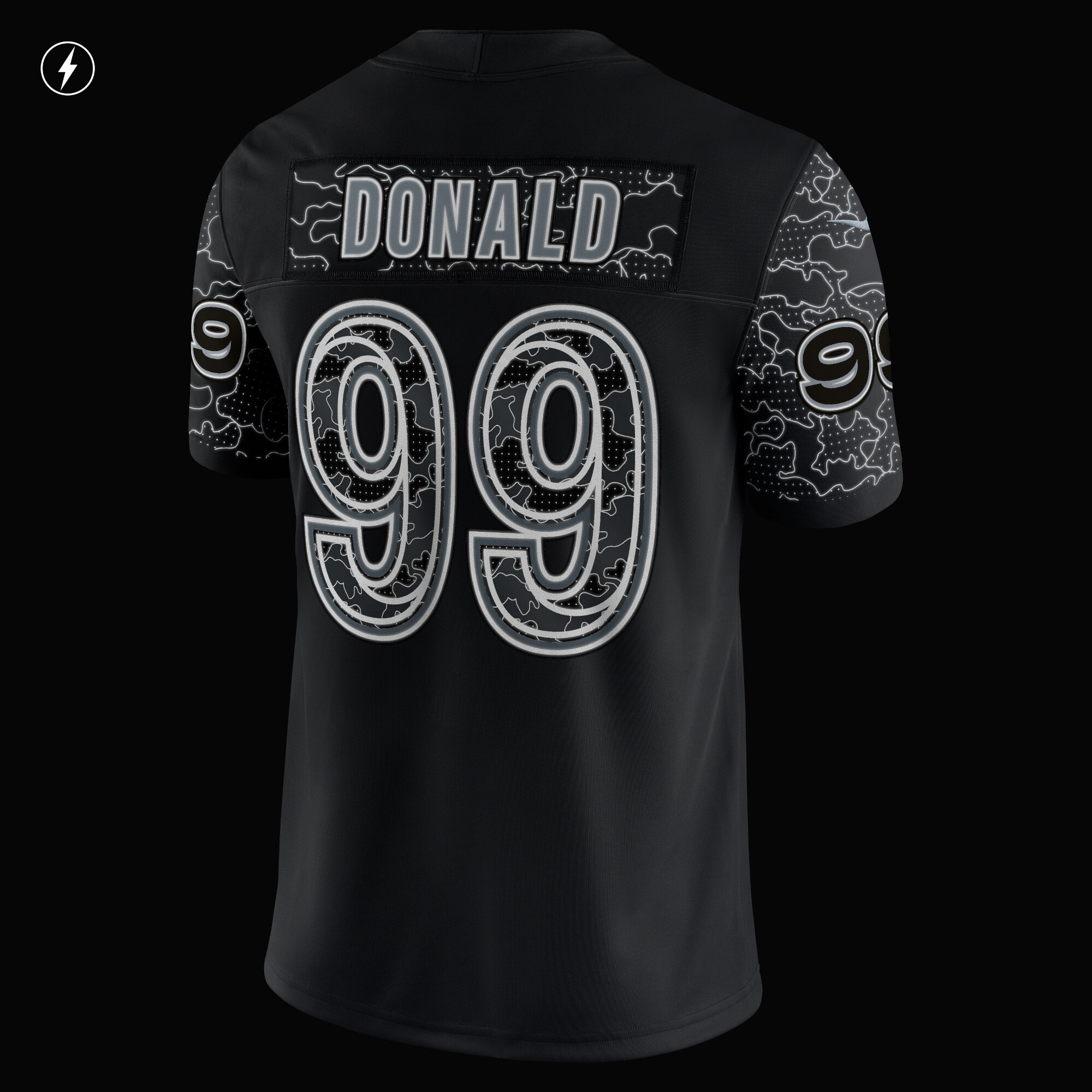 Aaron Donald Los Angeles Rams RFLCTV Limited Jersey - Black