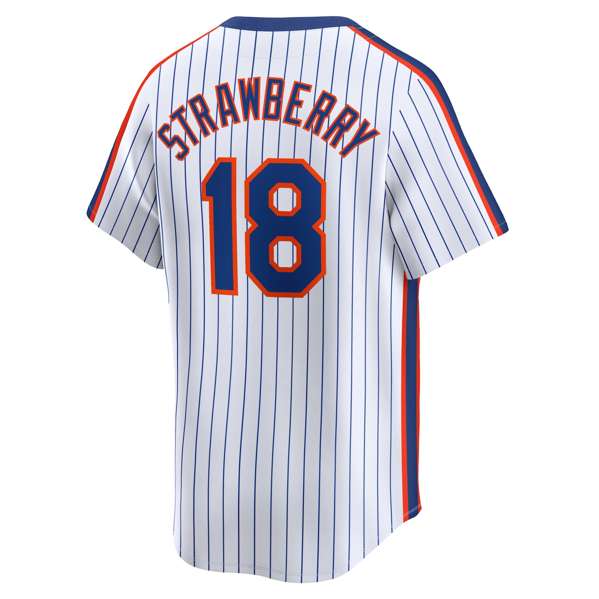 Men's New York Mets Darryl Strawberry  Navy Throwback Cooperstown Limited Jersey