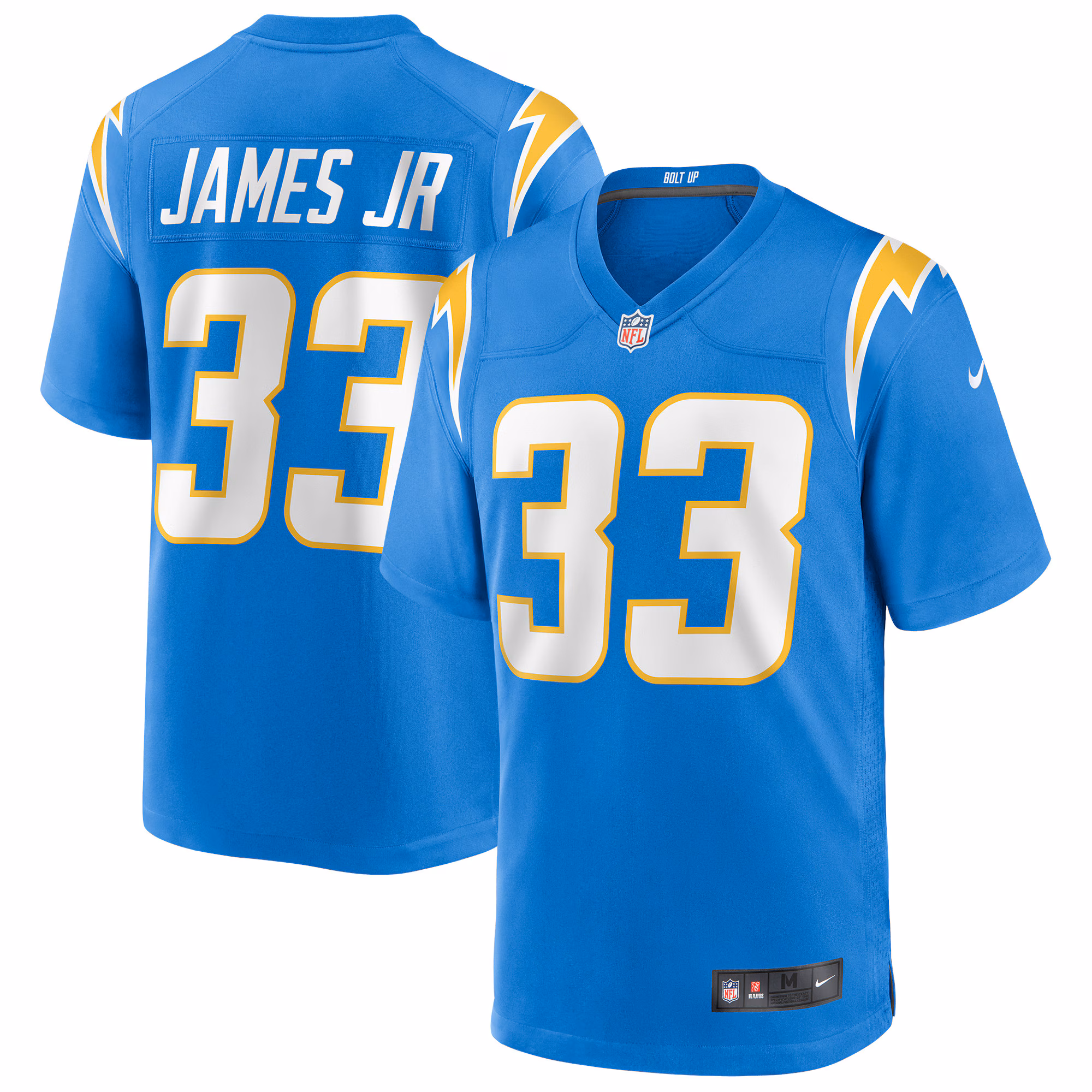 Derwin James Los Angeles Chargers Game Player Jersey - Powder Blue