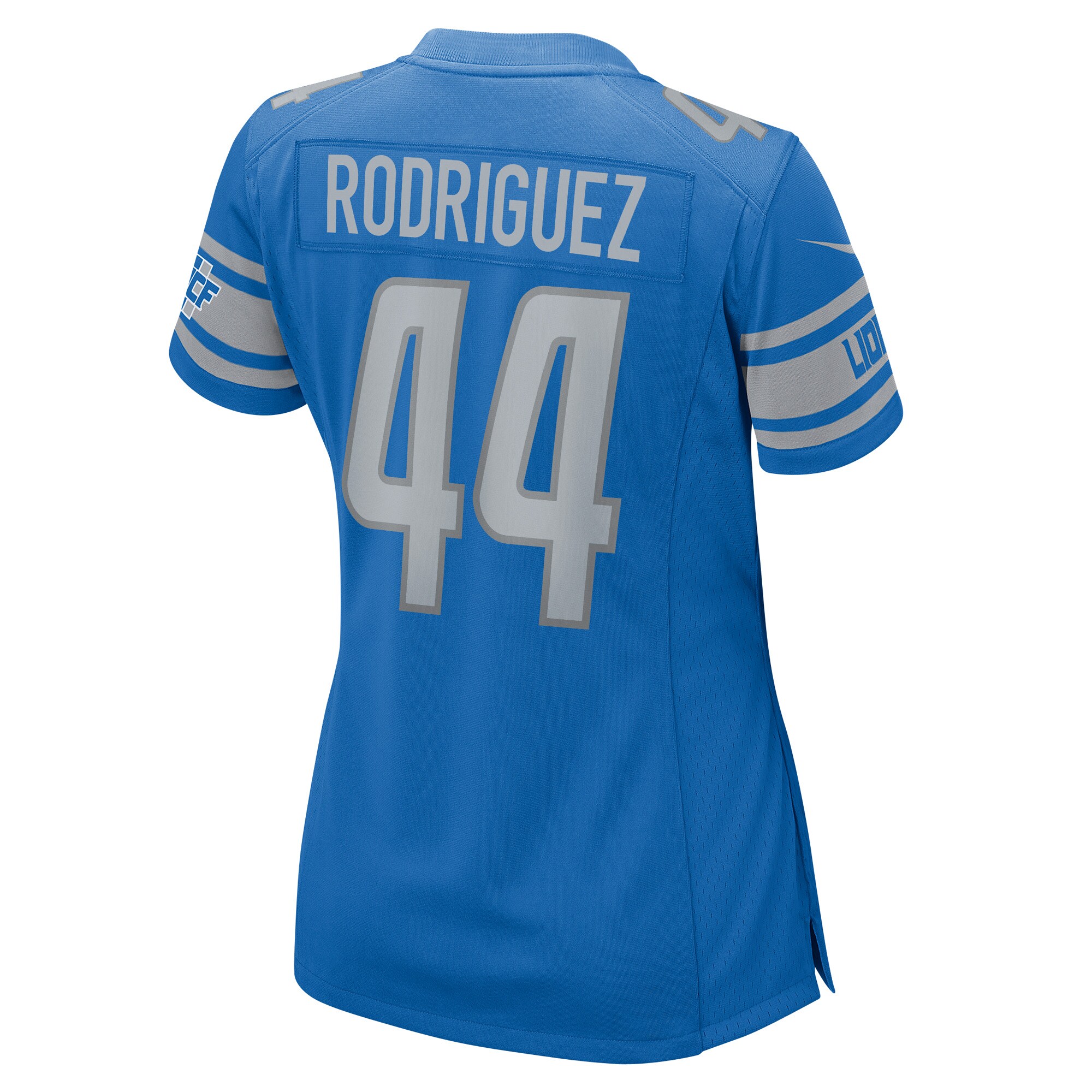Malcolm Rodriguez Detroit Lions  Women's Player Game Jersey - Blue