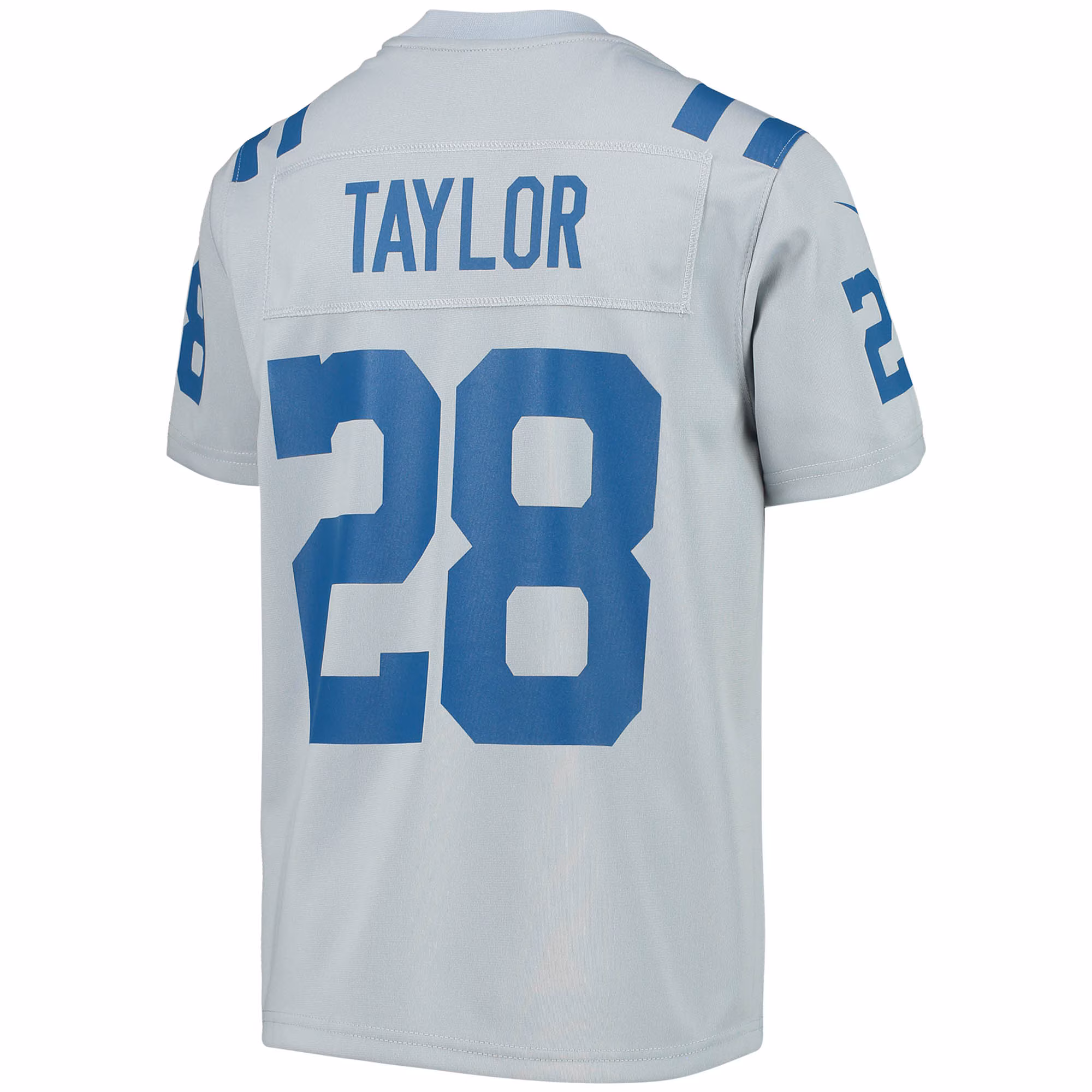 Jonathan Taylor Indianapolis Colts Youth Inverted Team Game Jersey - Gray