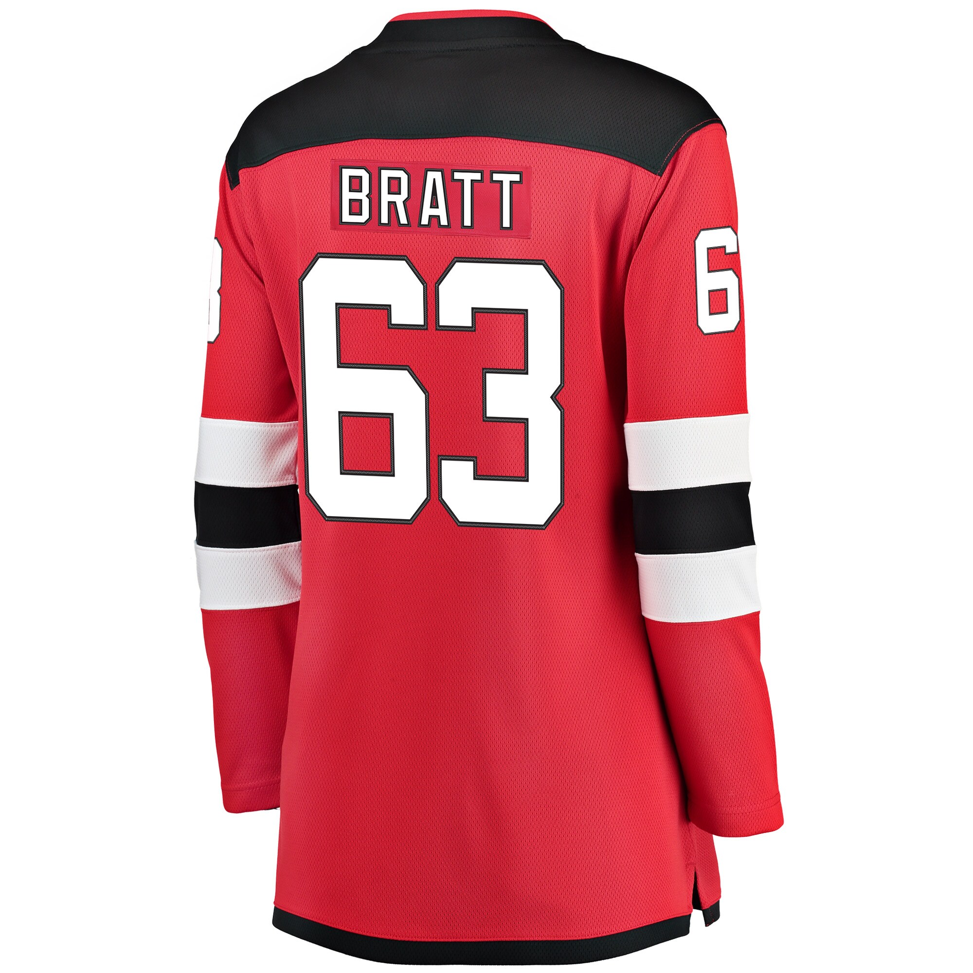 Jesper Bratt New Jersey Devils Women's Home Breakaway Player Jersey - Red