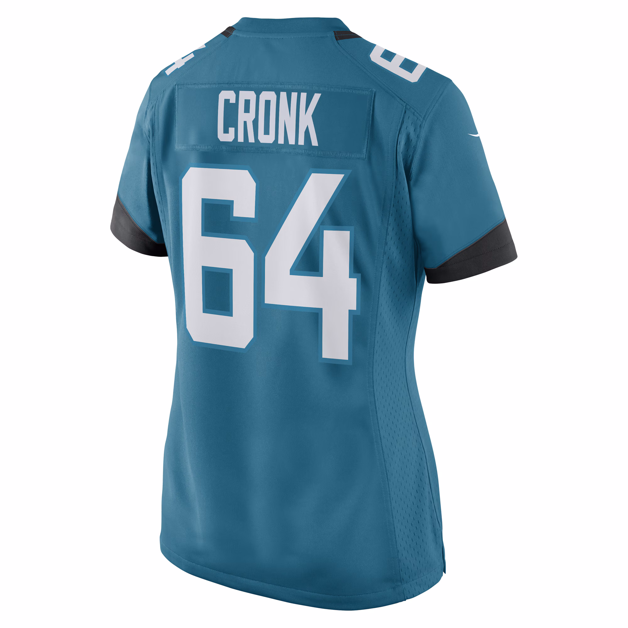 Coy Cronk Jacksonville Jaguars Women's Game Player Jersey - Teal