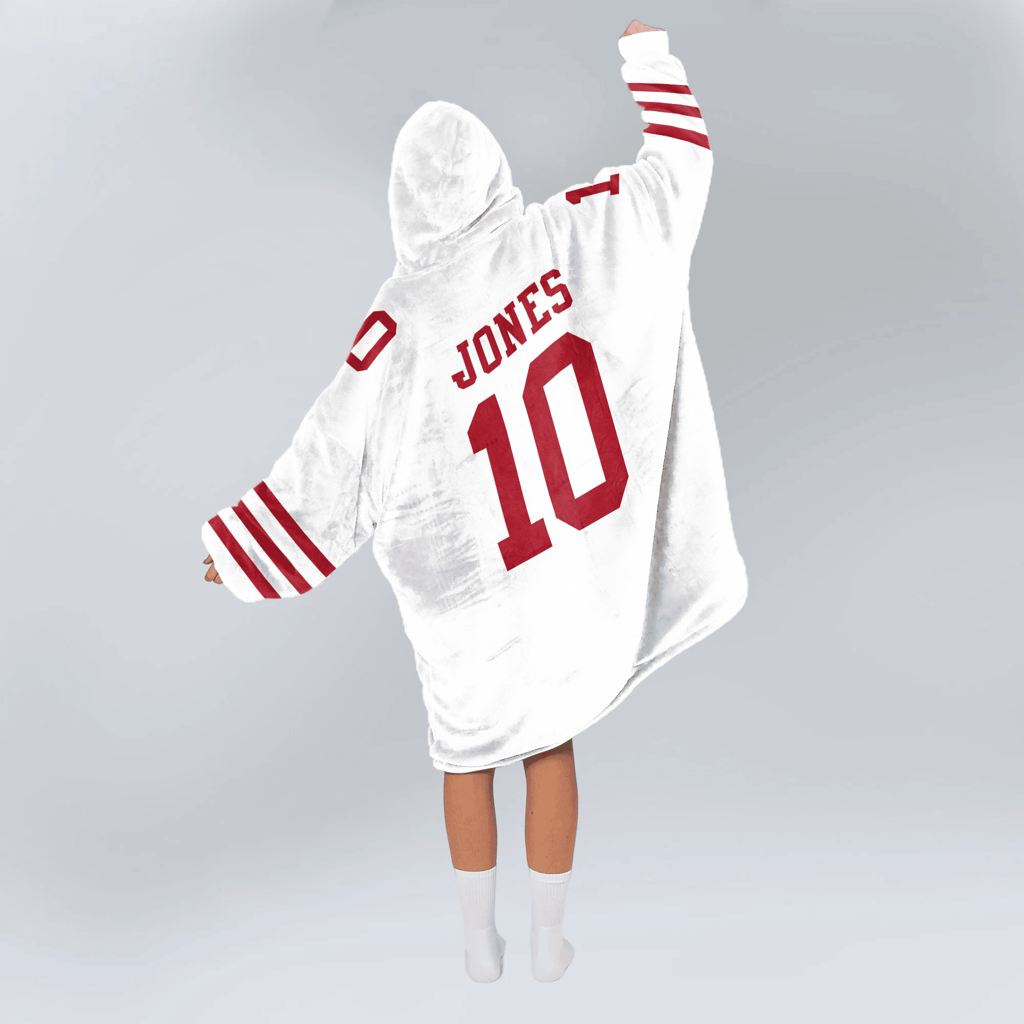 M.J 10 San Francisco 49ers Football Unisex Blanket Hoodie