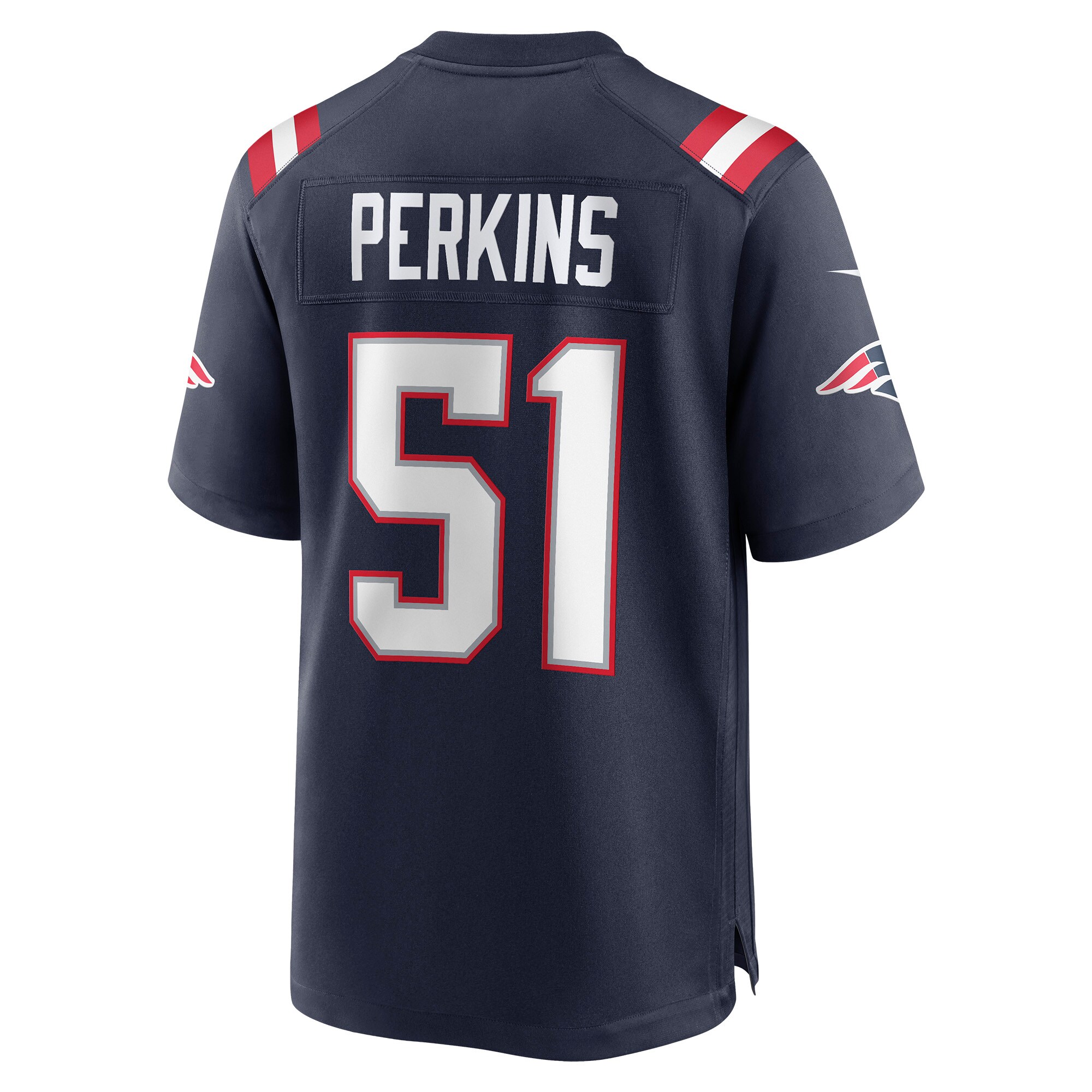 Ronnie Perkins New England Patriots Game Jersey - Navy
