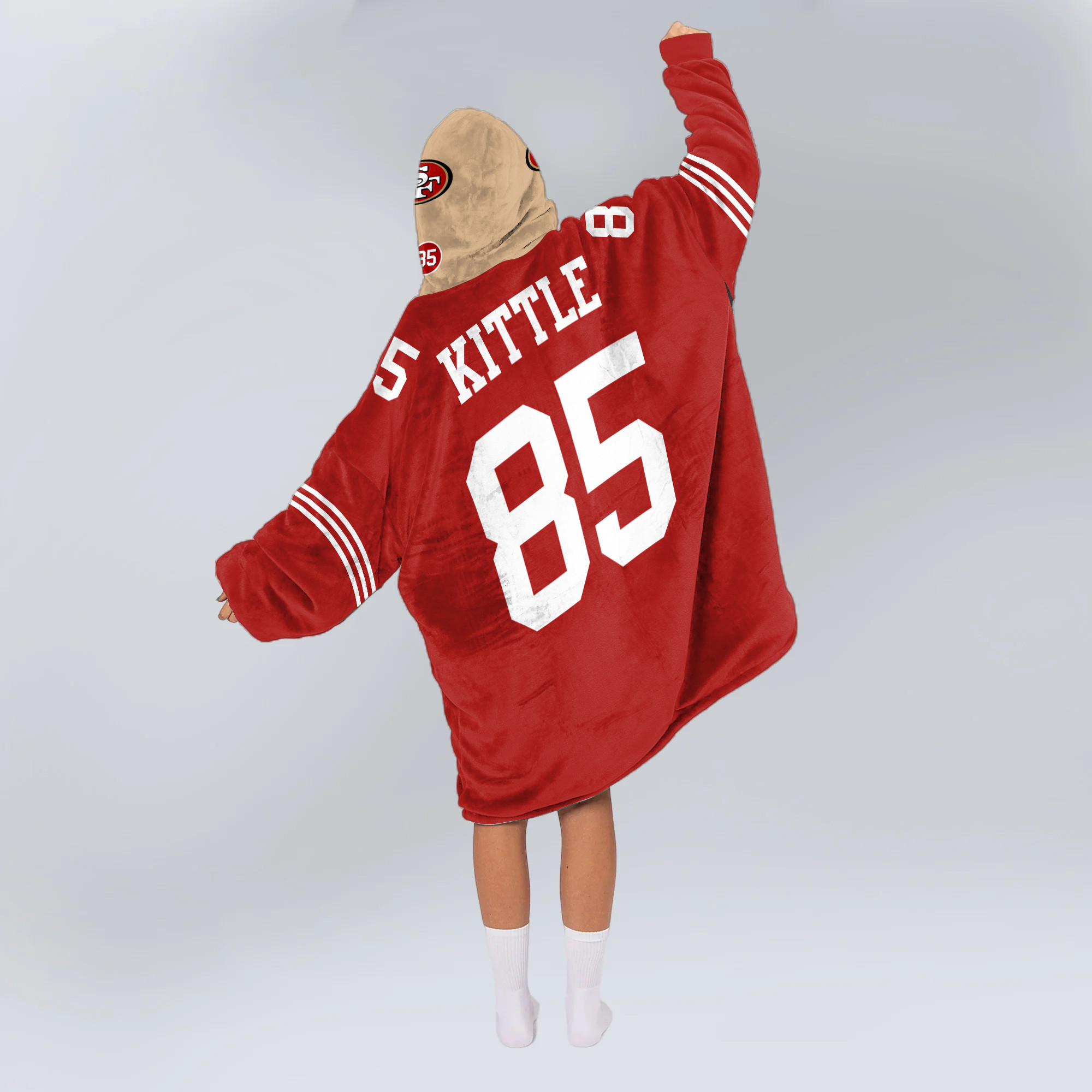 Adult F**k Dallas San Francisco 49ers Football Unisex Blanket Hoodie