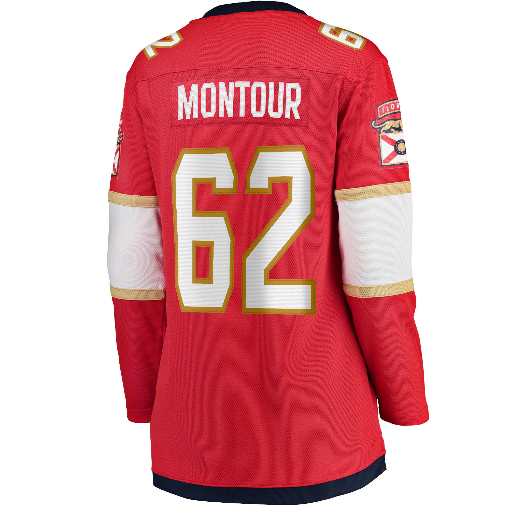 Brandon Montour Florida Panthers Women's Home Breakaway Player Jersey - Red
