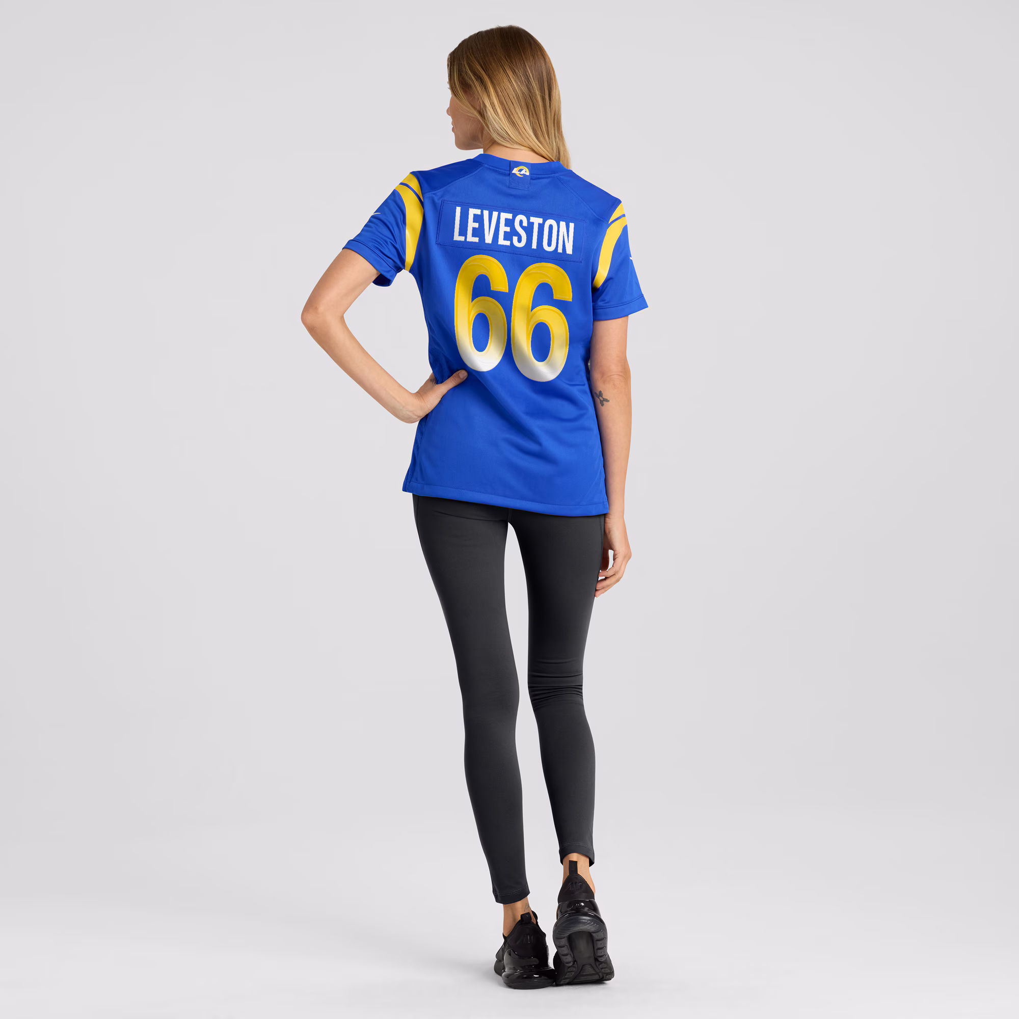 KT Leveston Los Angeles Rams Women's  Game Jersey -  Royal