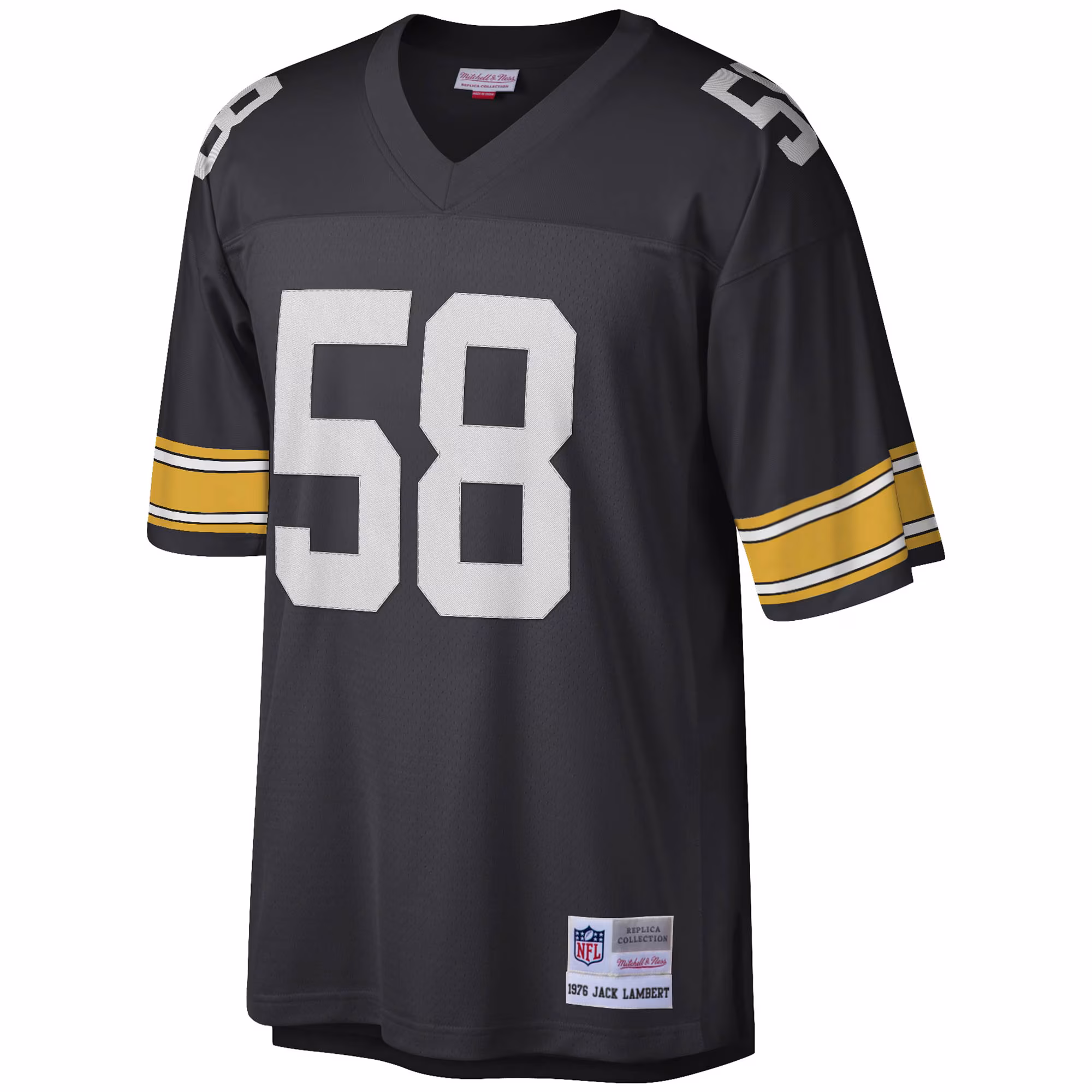 Jack Lambert Pittsburgh Steelers Legacy Replica Jersey - Black