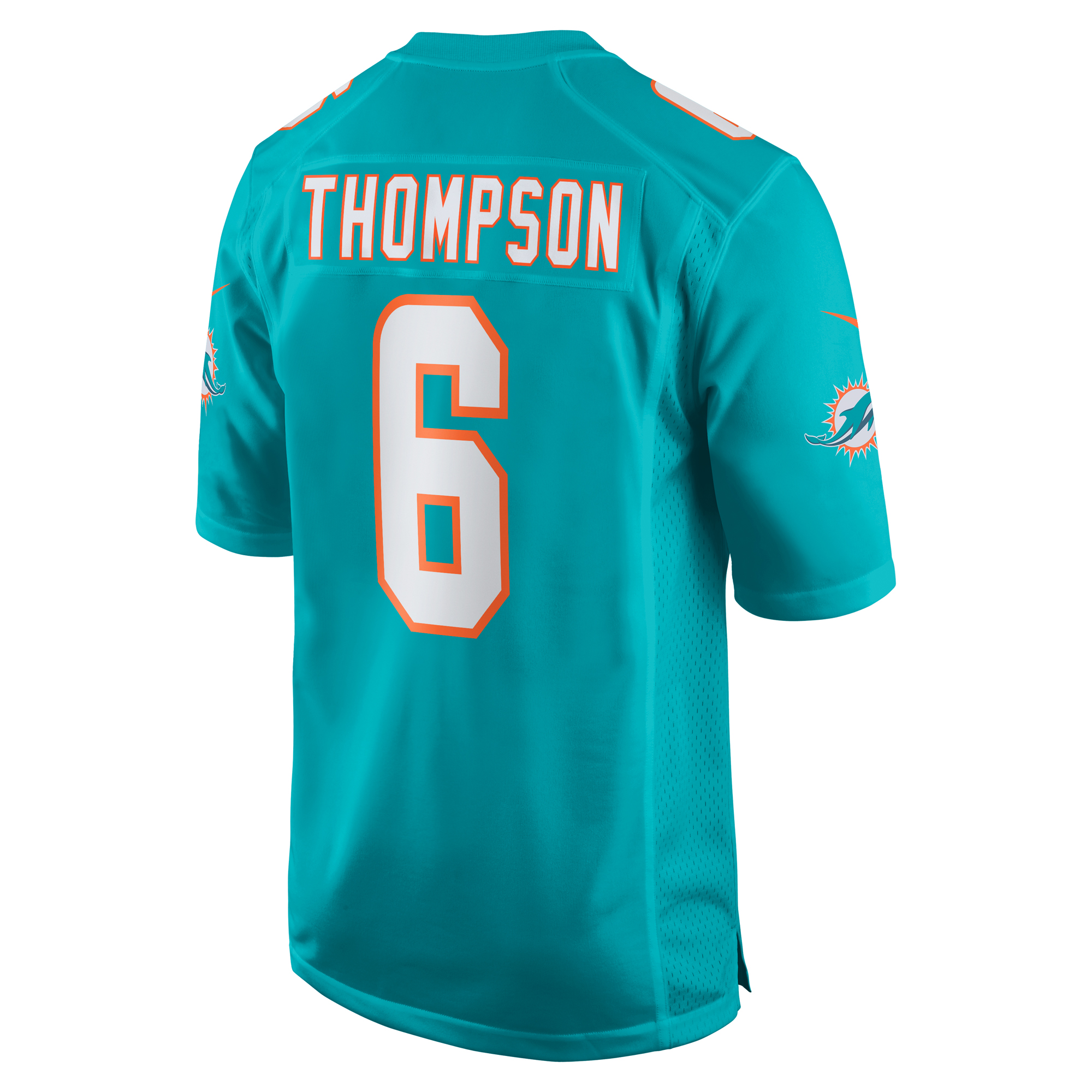 Skylar Thompson Miami Dolphins Team Game Jersey -  Aqua