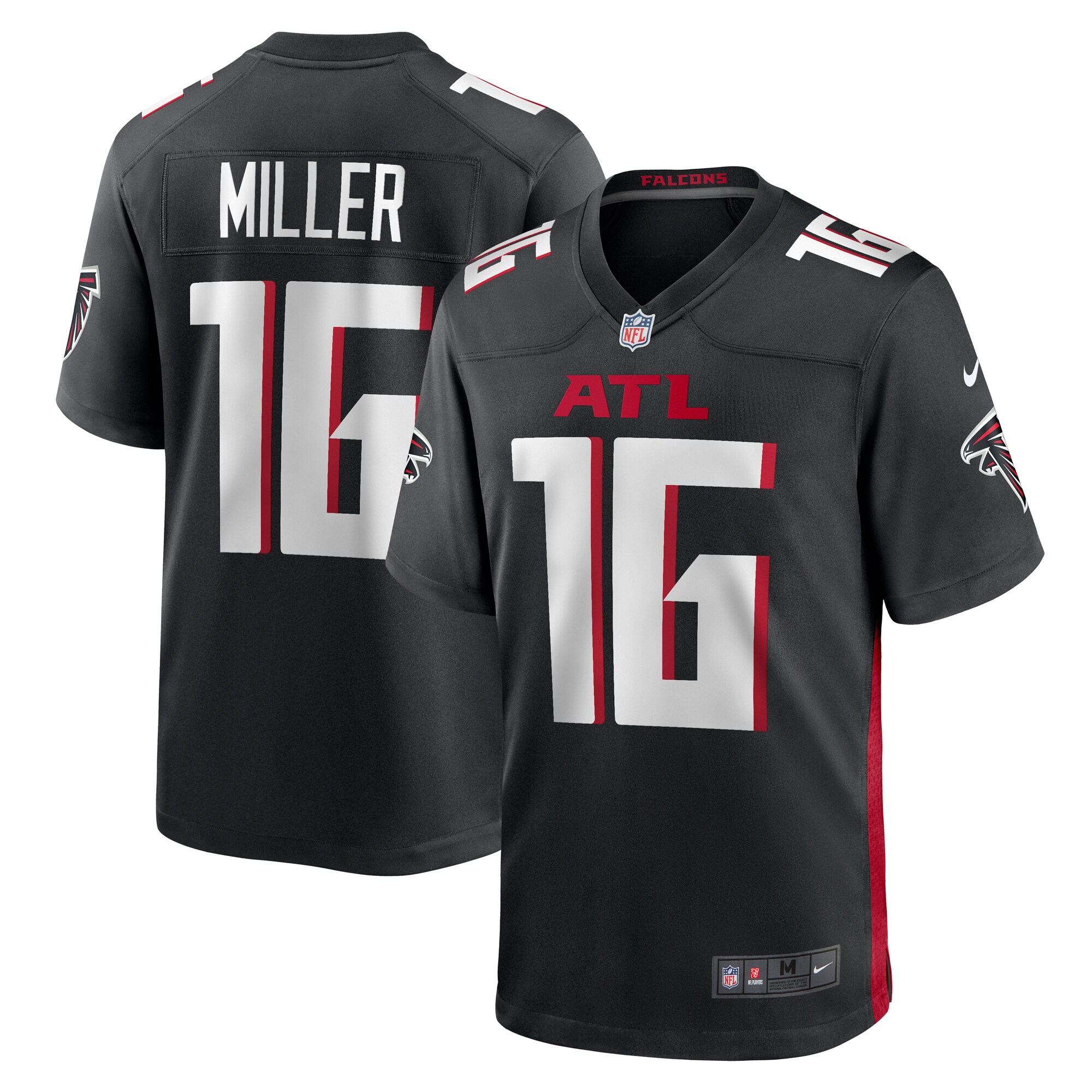 Scotty Miller Atlanta Falcons Game Player Jersey - Black