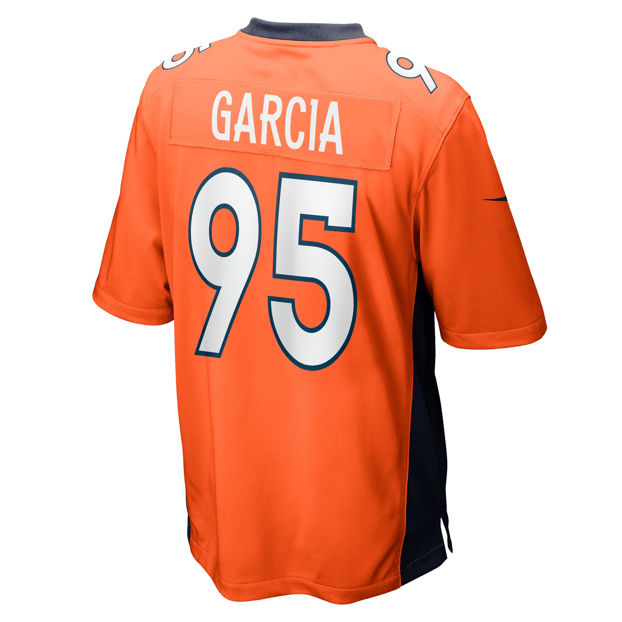Elijah Garcia Denver Broncos Team Game Jersey -  Orange
