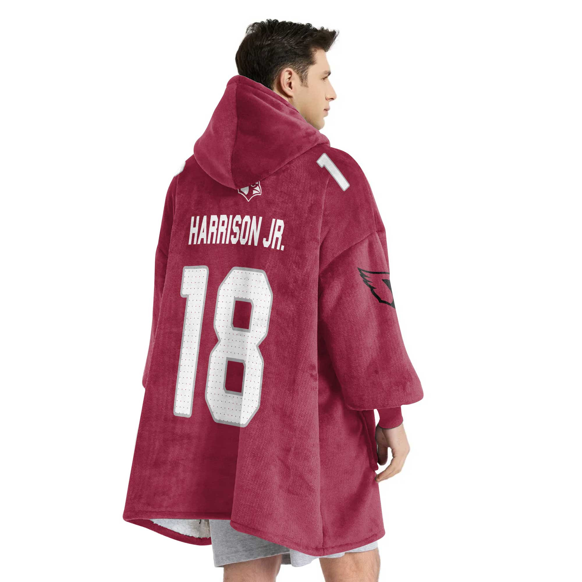 Adult 18 Arizona Football Unisex Blanket Hoodie