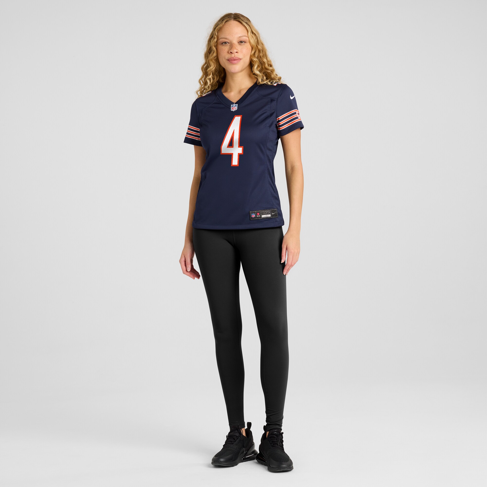 Eddie Jackson Chicago Bears Women's Game Player Jersey - Navy