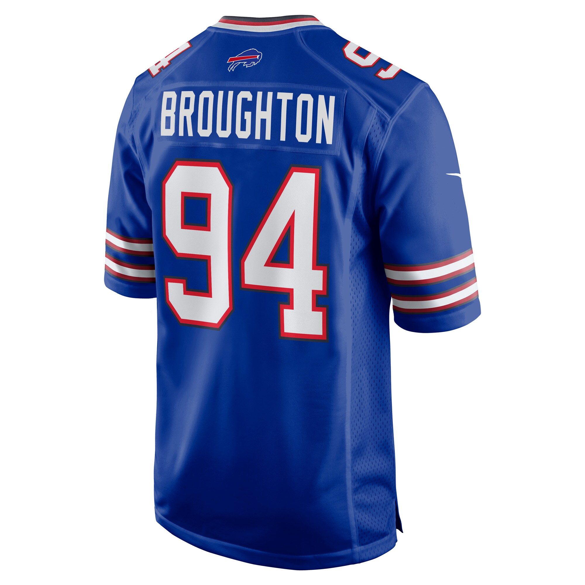 Cortez Broughton Buffalo Bills  Home Game Player Jersey - Royal