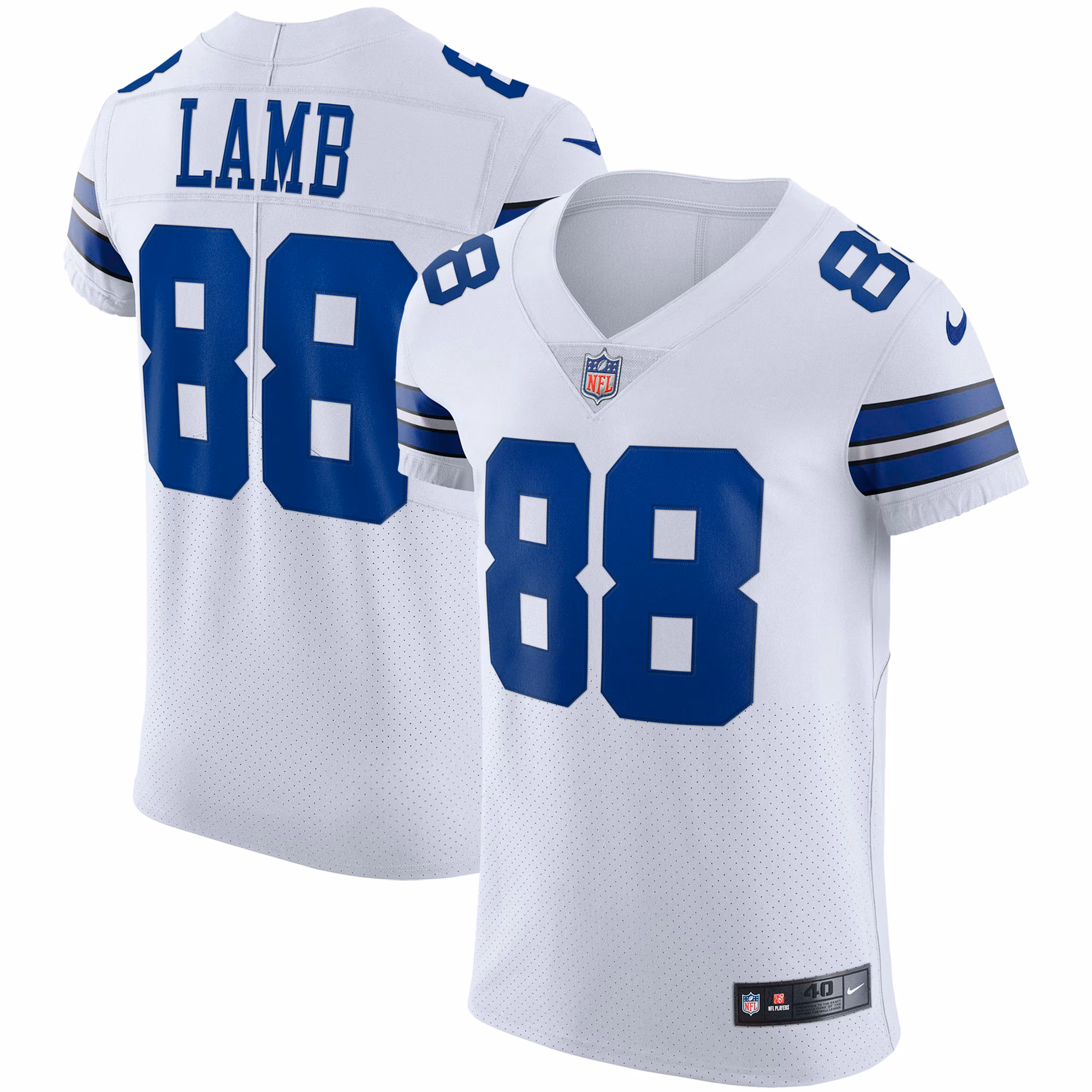 CeeDee Lamb Dallas Cowboys Vapor Elite Jersey - White