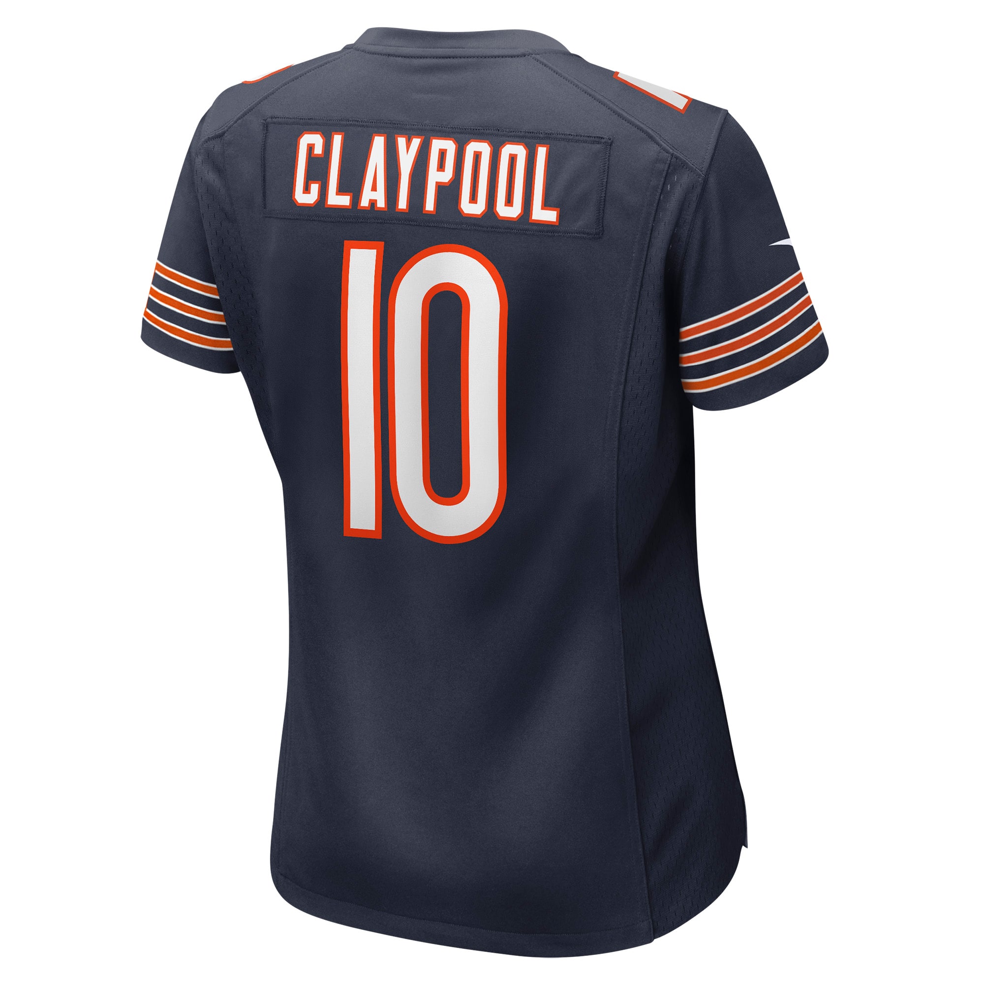 Chase Claypool Chicago Bears  Women's Game Player Jersey - Navy