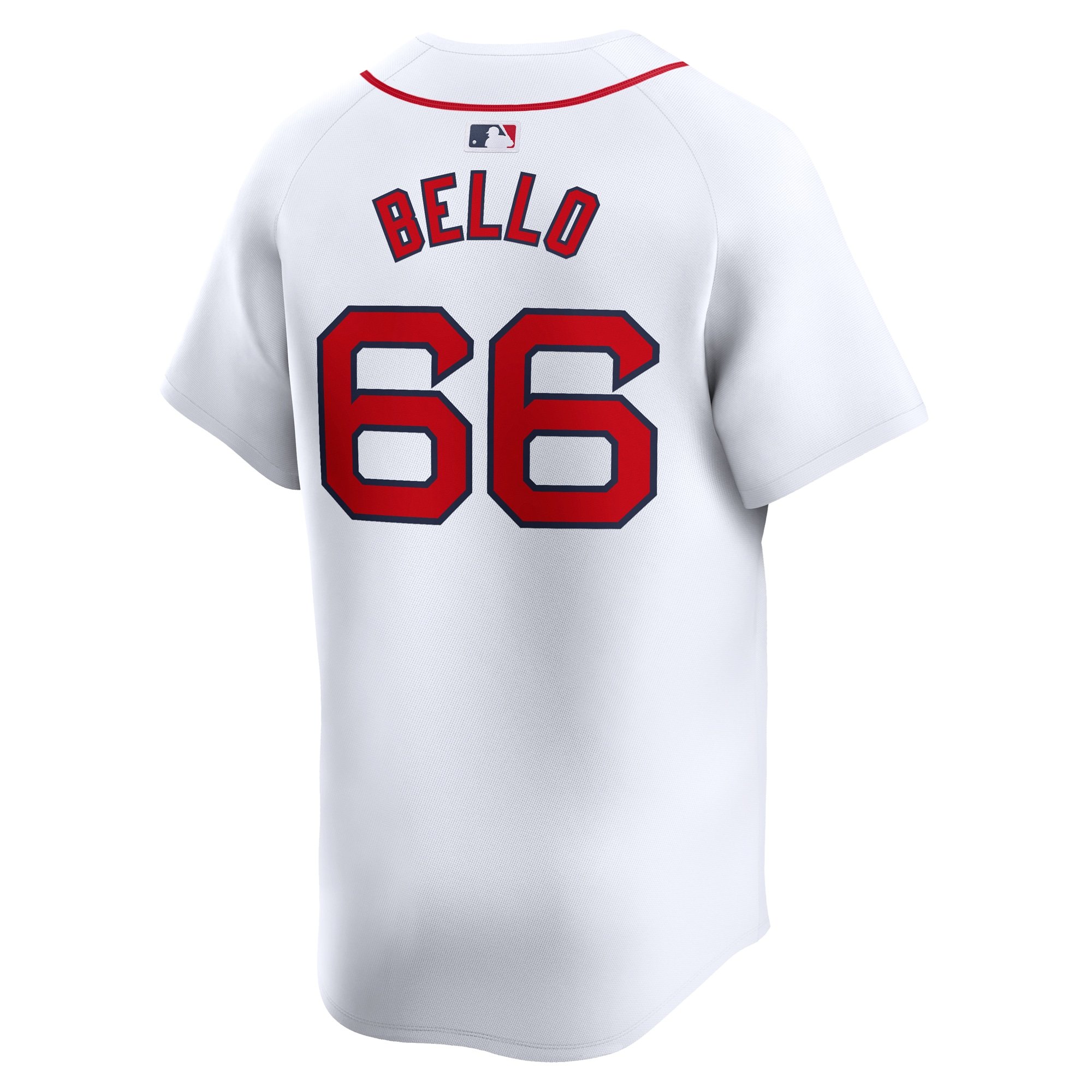 Men's Boston Red Sox Brayan Bello  White Home Limited Player Jersey