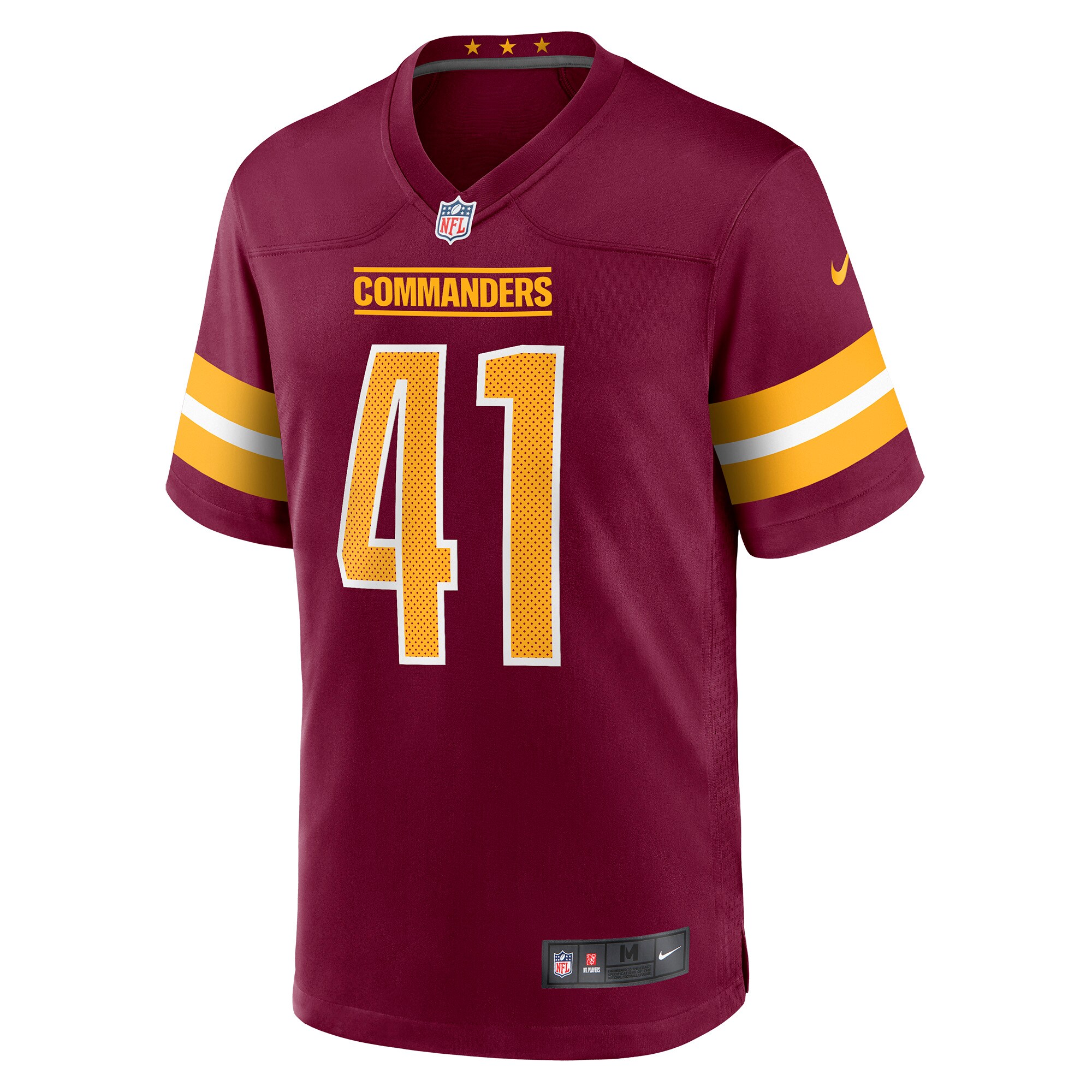 Jonathan Williams Washington Commanders  Game Jersey - Burgundy