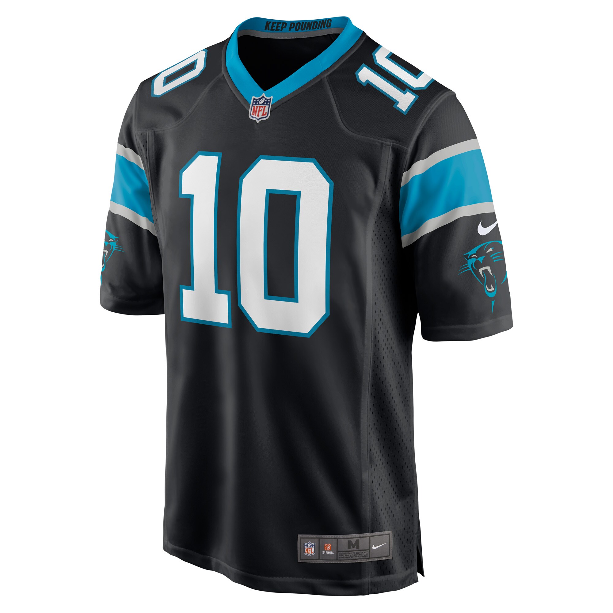 Johnny Hekker Carolina Panthers  Game Player Jersey - Black