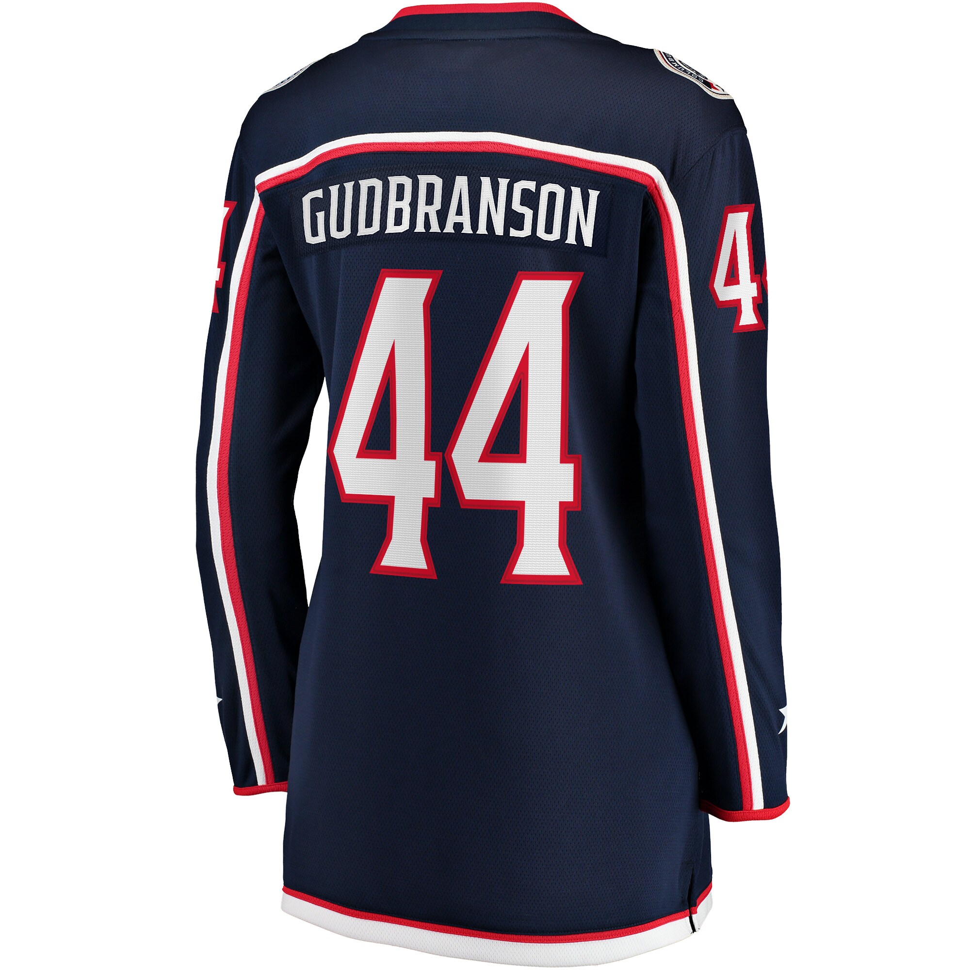 Erik Gudbranson Columbus Blue Jackets Women's Home Breakaway Player Jersey - Navy