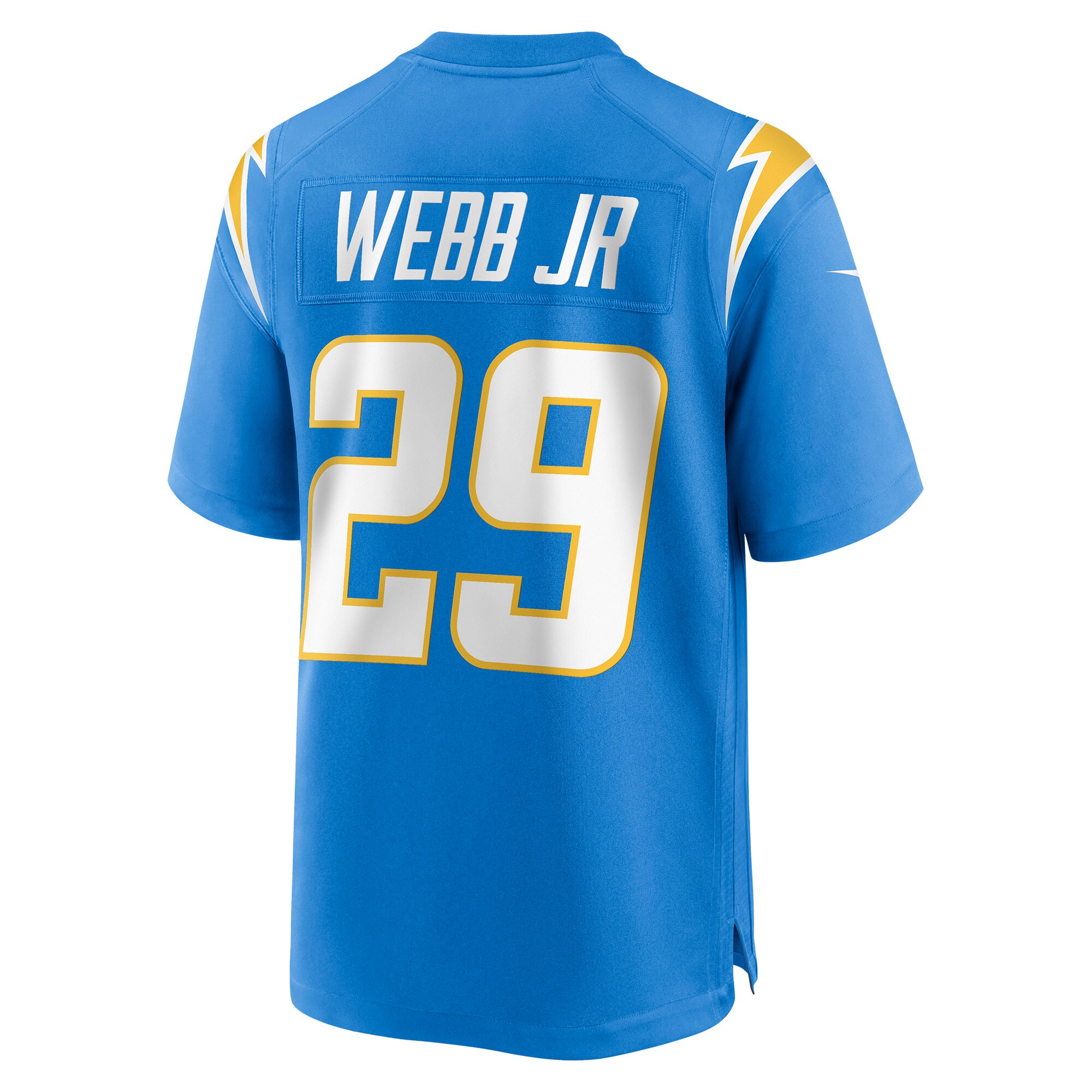 Mark Webb Jr. Los Angeles Chargers  Game Jersey - Powder Blue