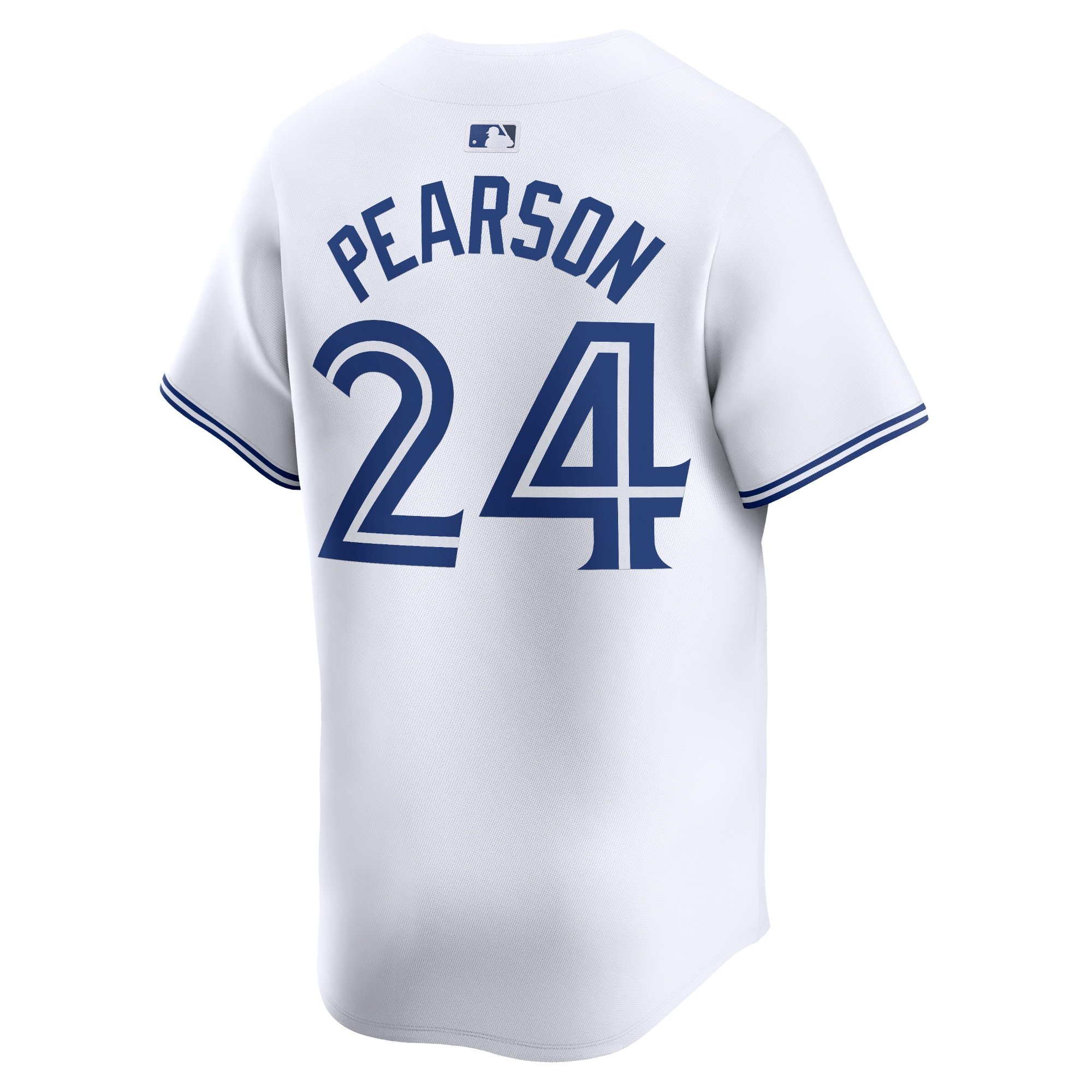 Men's Toronto Blue Jays Nate Pearson  White Home Limited Player Jersey