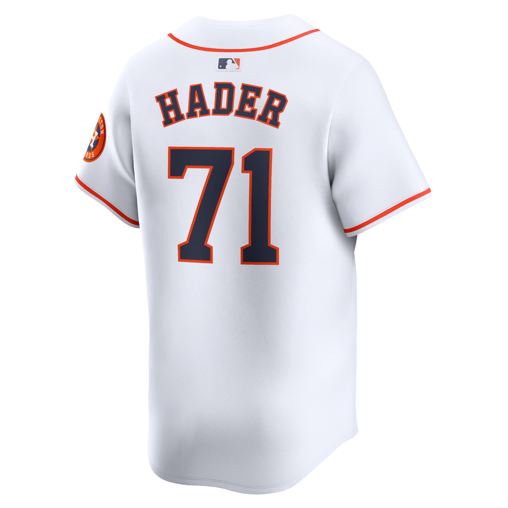 Men's Houston Astros Josh Hader  White Home Limited Player Jersey