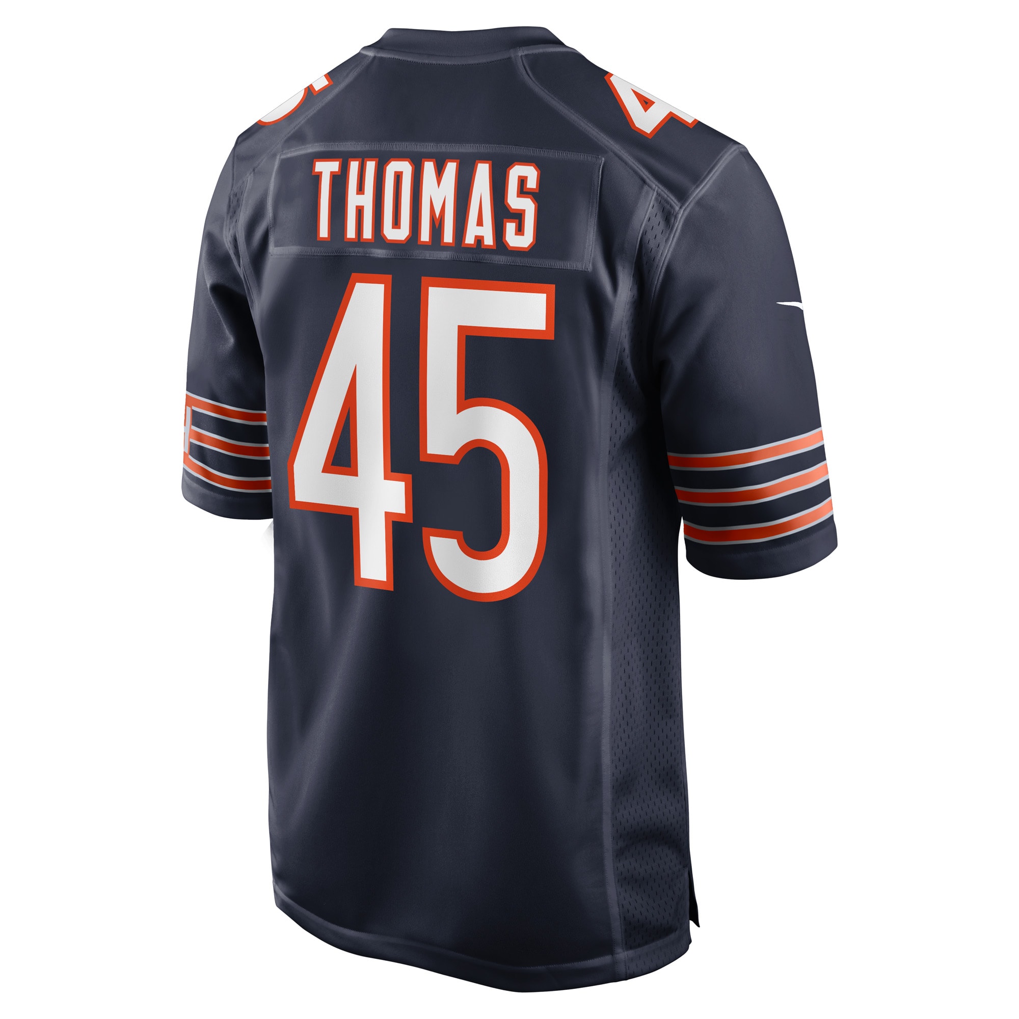 Joe Thomas Chicago Bears  Game Player Jersey - Navy