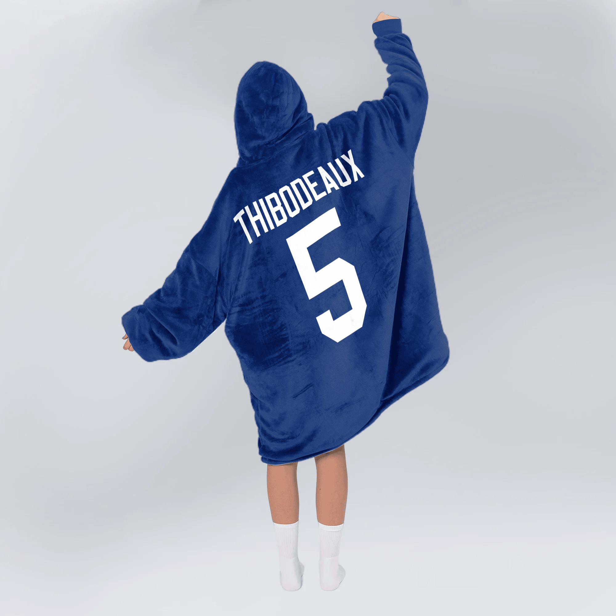 Adult K.T 5 New York G Football Unisex Blanket Hoodie