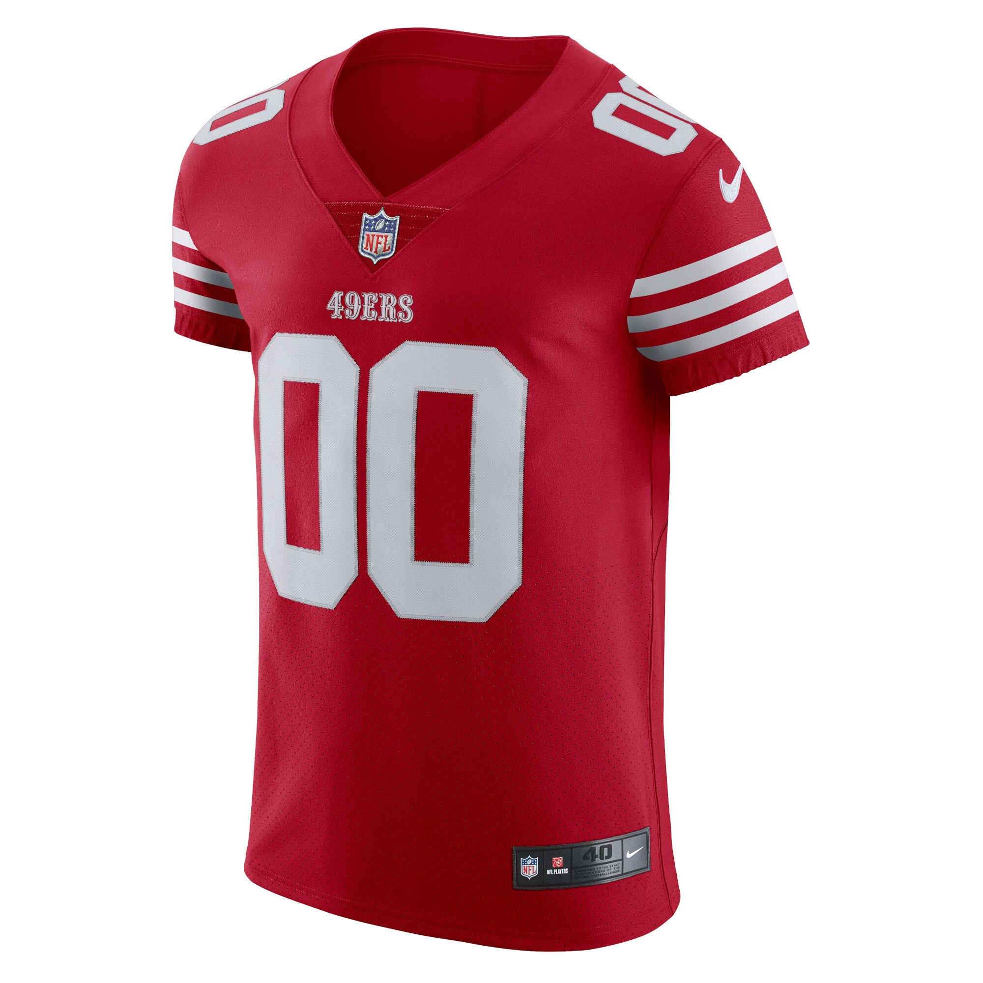 San Francisco 49ers  Vapor Elite Custom Jersey - Scarlet