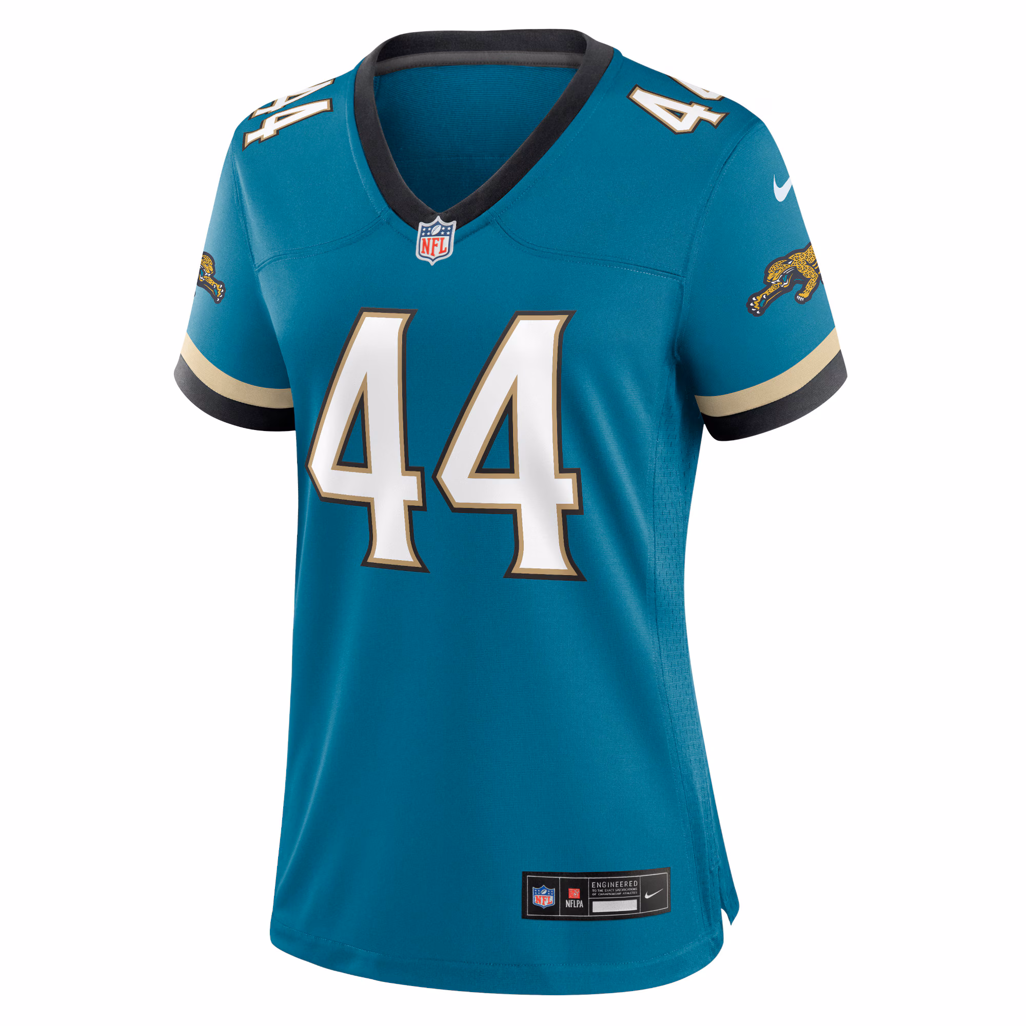 Travon Walker Jacksonville Jaguars Women's Prowler Throwback Game Jersey - Teal