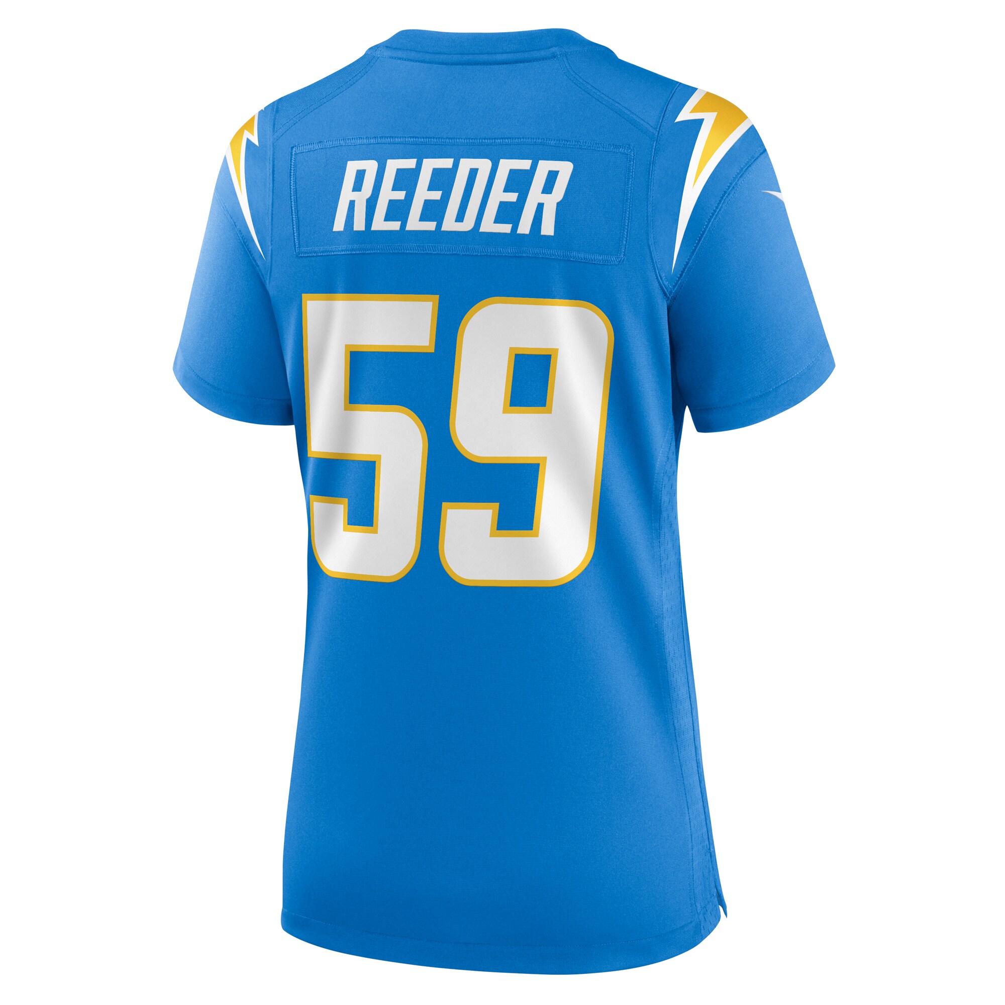 Troy Reeder Los Angeles Chargers Women's Team Game Jersey -  Powder Blue