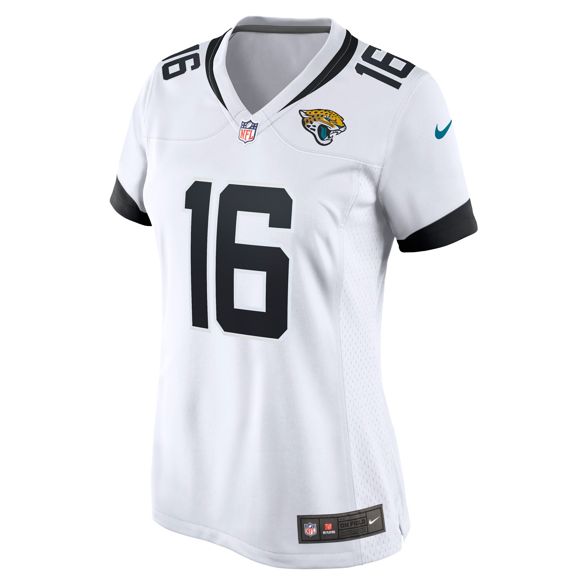 Trevor Lawrence Jacksonville Jaguars  Women's 2021 NFL Draft First Round Pick Game Jersey - White