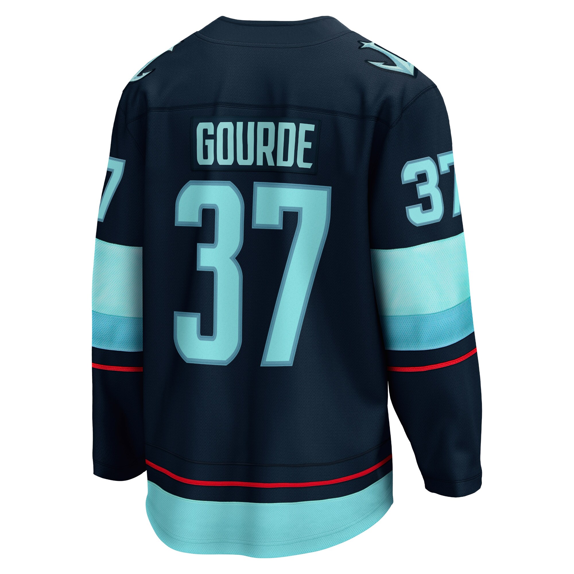Yanni Gourde Seattle Kraken Home Breakaway Player Jersey - Navy