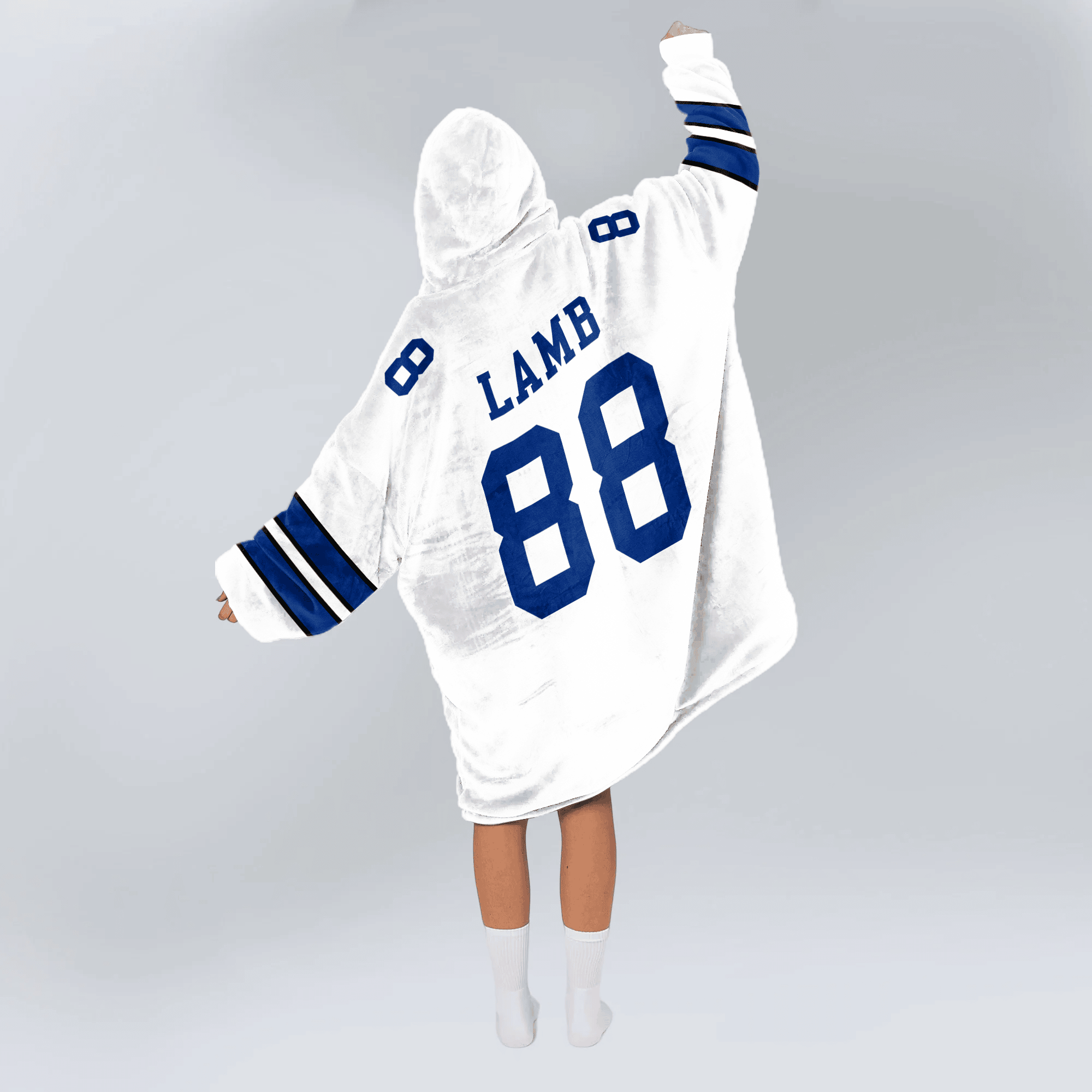 Adult C.L 88 Captain Dalllas Football Unisex Blanket Hoodie